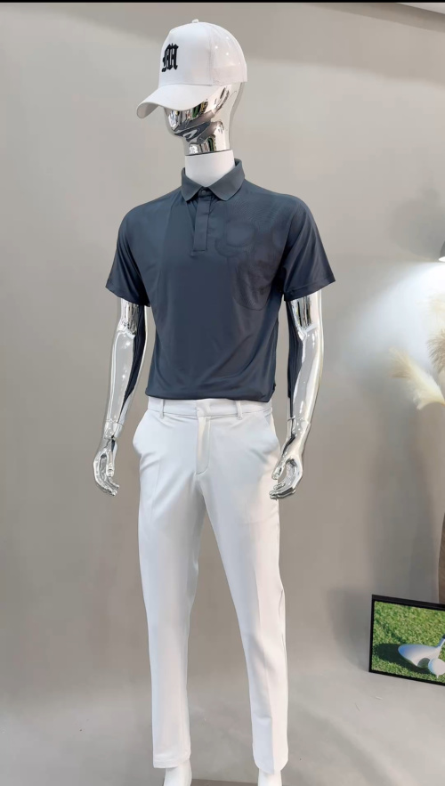 Men's Slim Fit Quick-Dry Golf Polo Shirt - Breathable & Stylish 1 Men's Slim Fit Quick-Dry Golf Polo Shirt - Breathable & Stylish