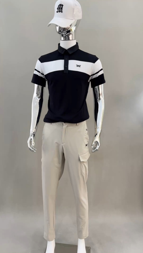 Men's PXG Golf Polo Shirt - Short Sleeve, Quick-Dry, Stylish and Comfortable 1 Men's PXG Golf Polo Shirt - Short Sleeve, Quick-Dry, Stylish and Comfortable