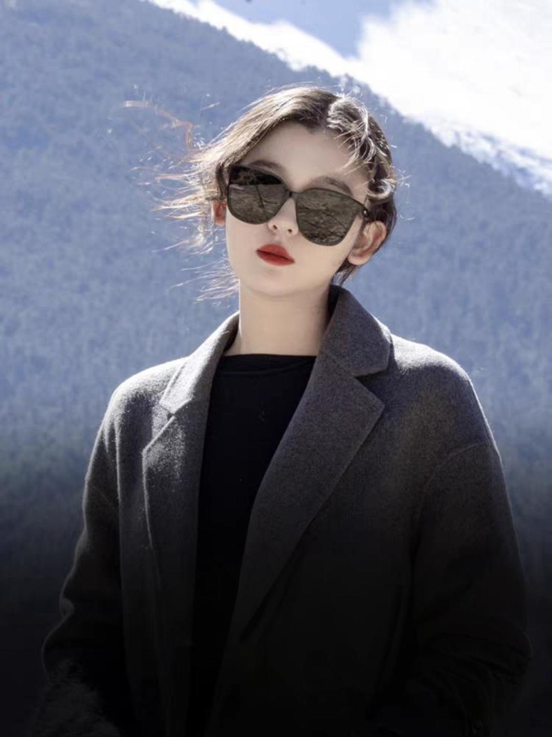 Gentle Moster(GM) 新款墨镜女高级感太阳镜男防紫外线开车眼镜 型号：JACKIE