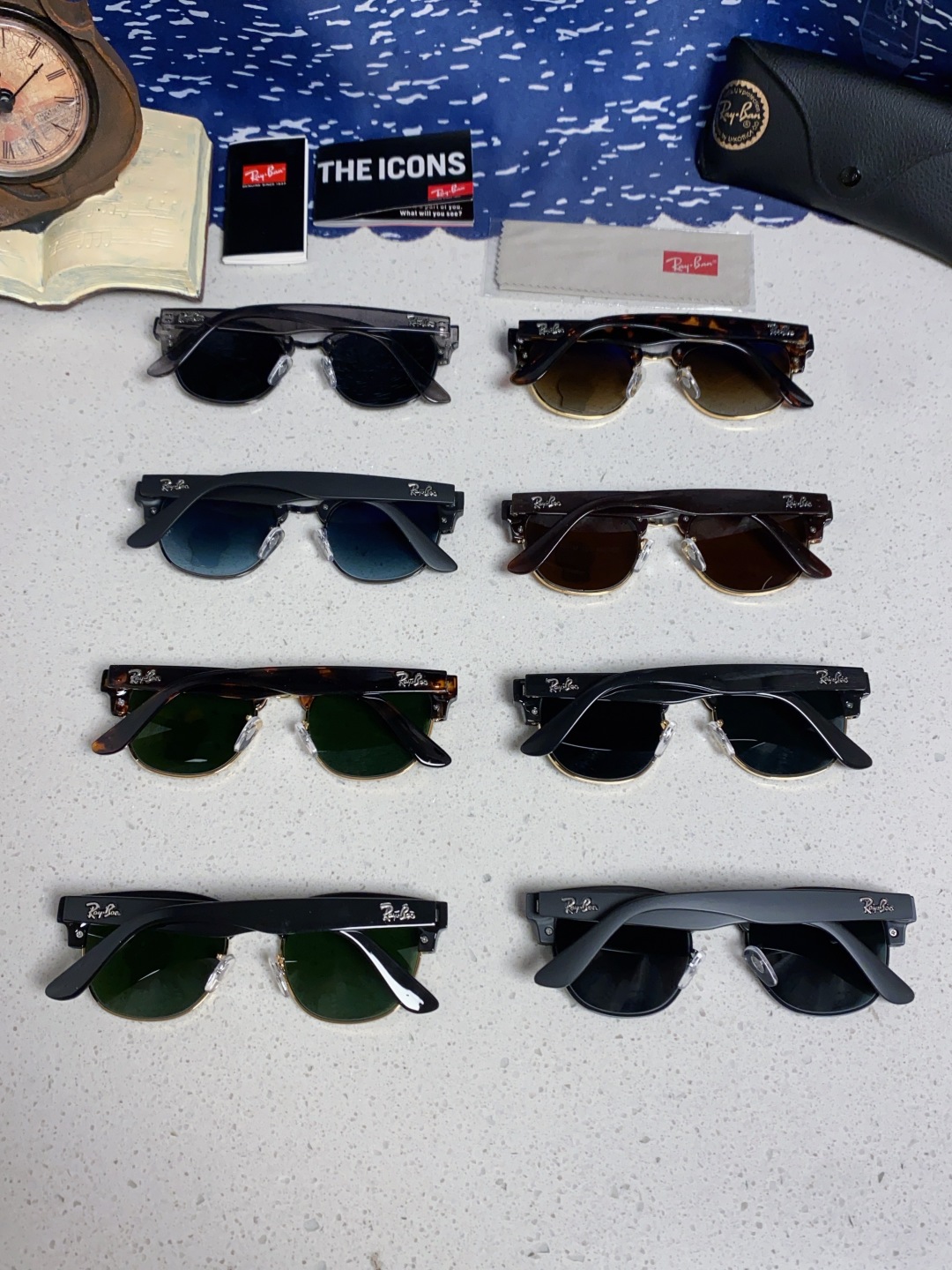  RayBan雷朋 2025新款 玻璃镜片 太阳镜遮阳经典开车墨镜 RB0504