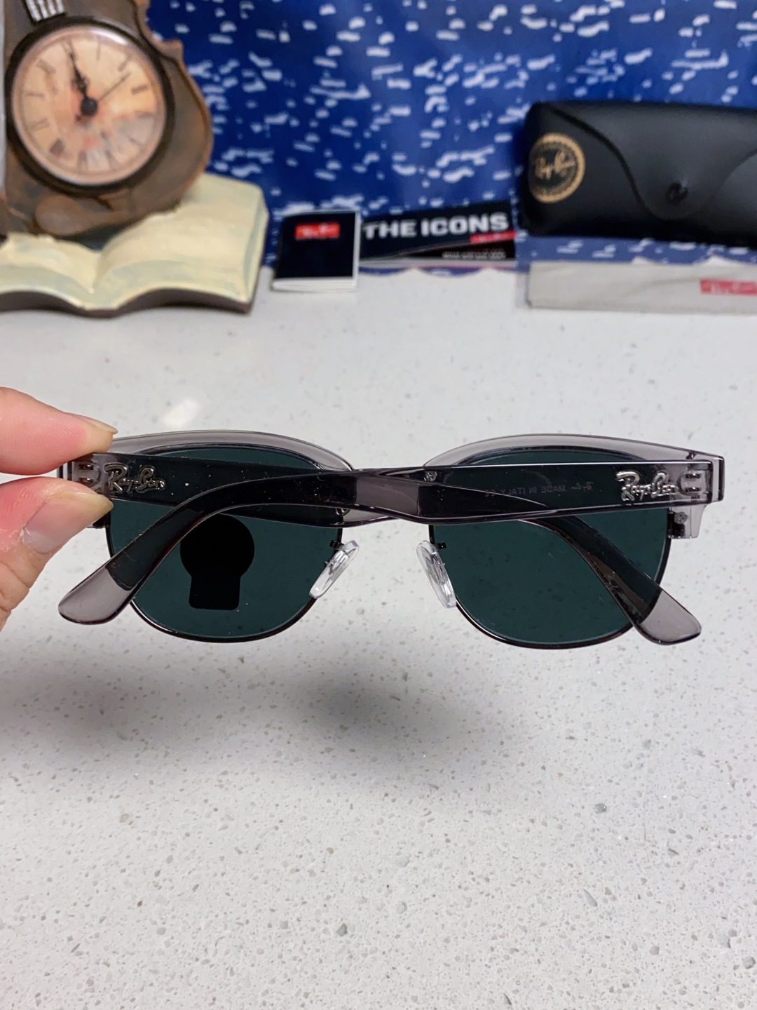  RayBan雷朋 2025新款 玻璃镜片 太阳镜遮阳经典开车墨镜 RB0504