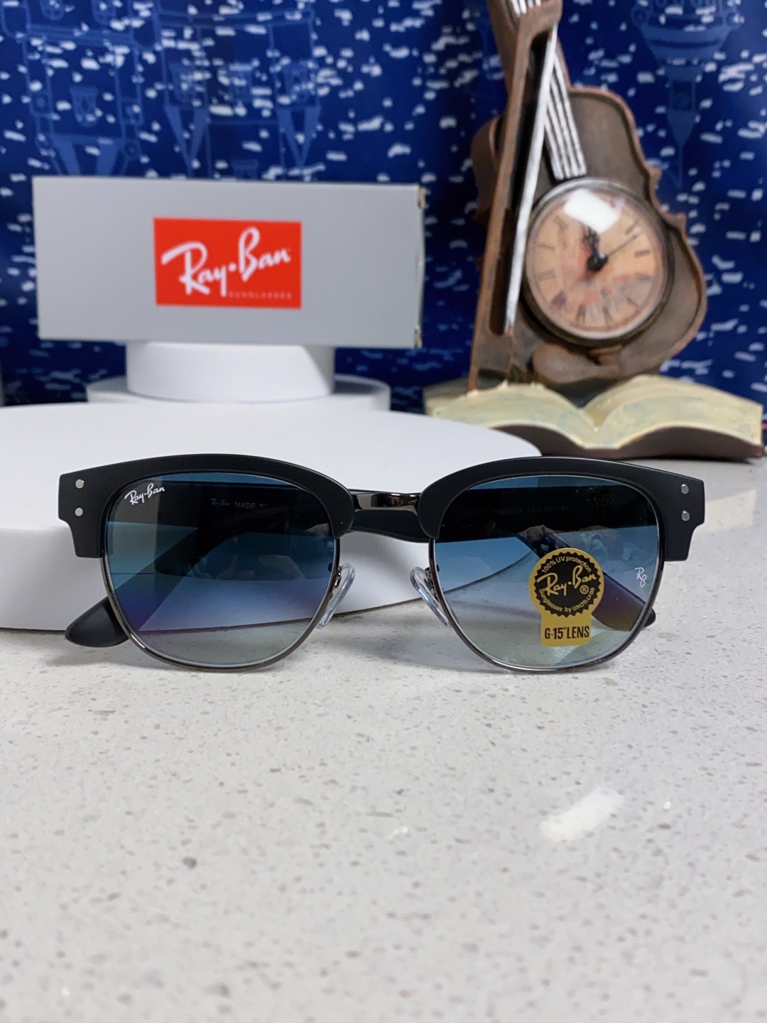  RayBan雷朋 2025新款 玻璃镜片 太阳镜遮阳经典开车墨镜 RB0504