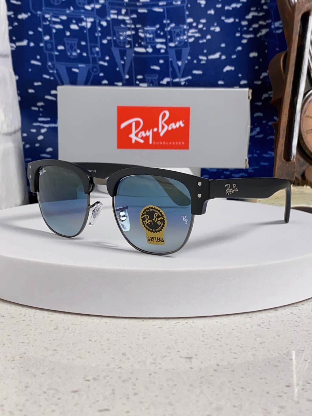  RayBan雷朋 2025新款 玻璃镜片 太阳镜遮阳经典开车墨镜 RB0504