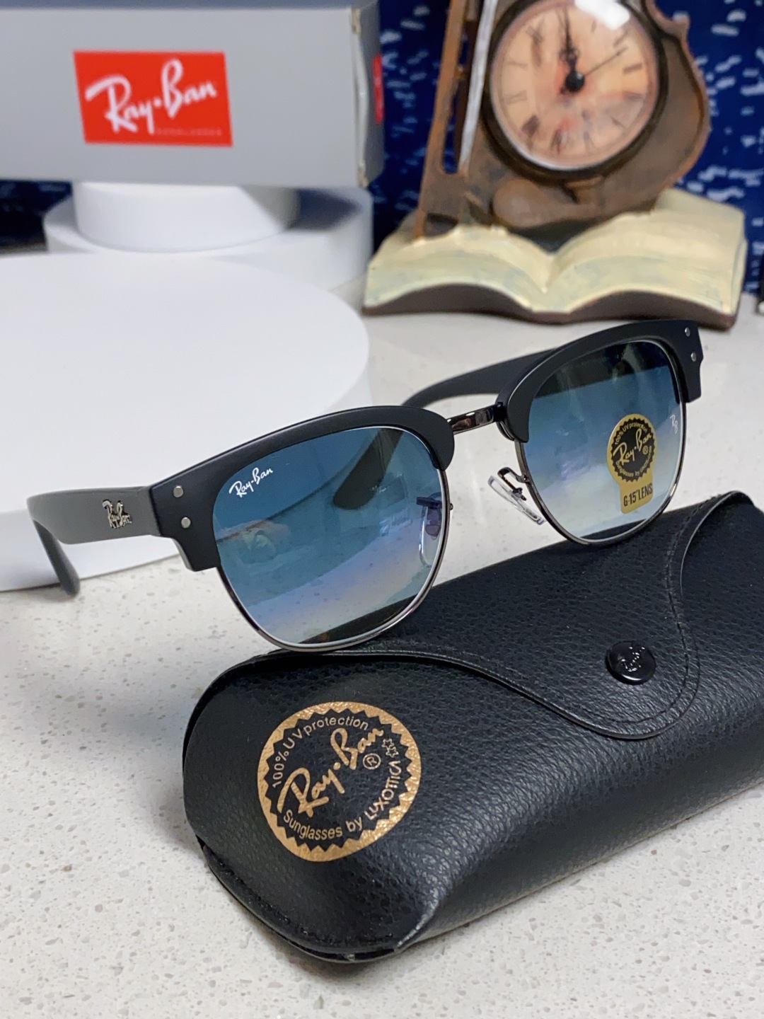  RayBan雷朋 2025新款 玻璃镜片 太阳镜遮阳经典开车墨镜 RB0504