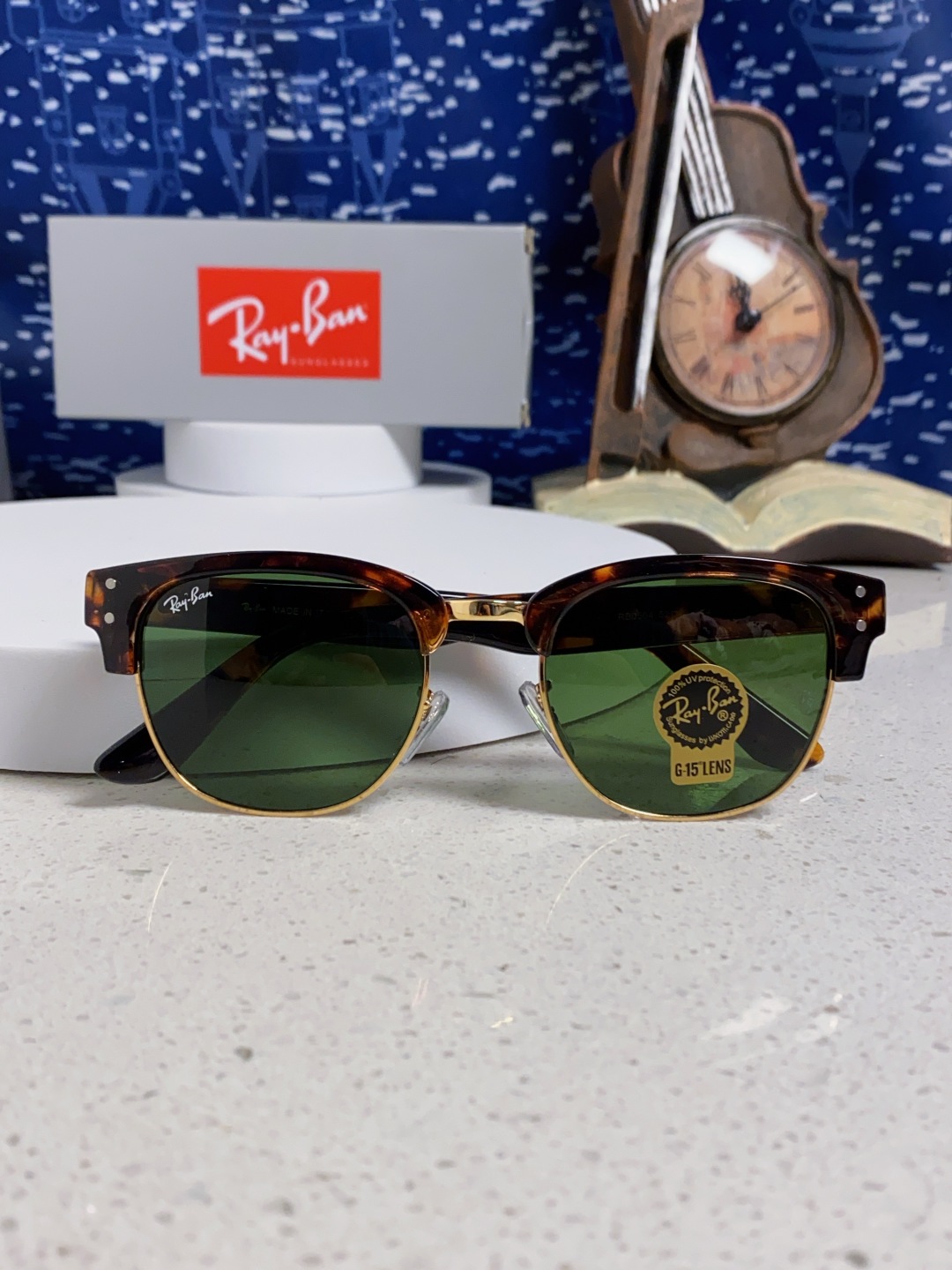  RayBan雷朋 2025新款 玻璃镜片 太阳镜遮阳经典开车墨镜 RB0504