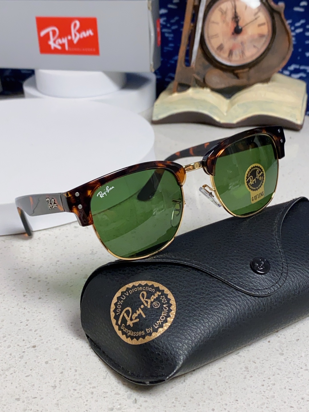  RayBan雷朋 2025新款 玻璃镜片 太阳镜遮阳经典开车墨镜 RB0504