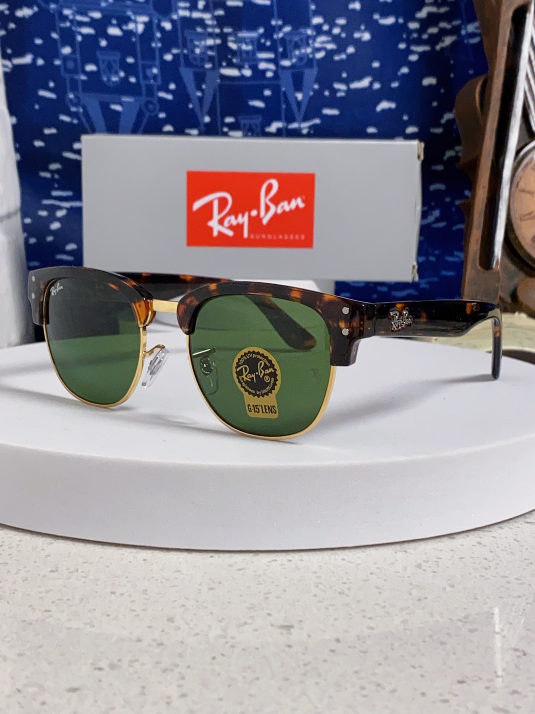  RayBan雷朋 2025新款 玻璃镜片 太阳镜遮阳经典开车墨镜 RB0504