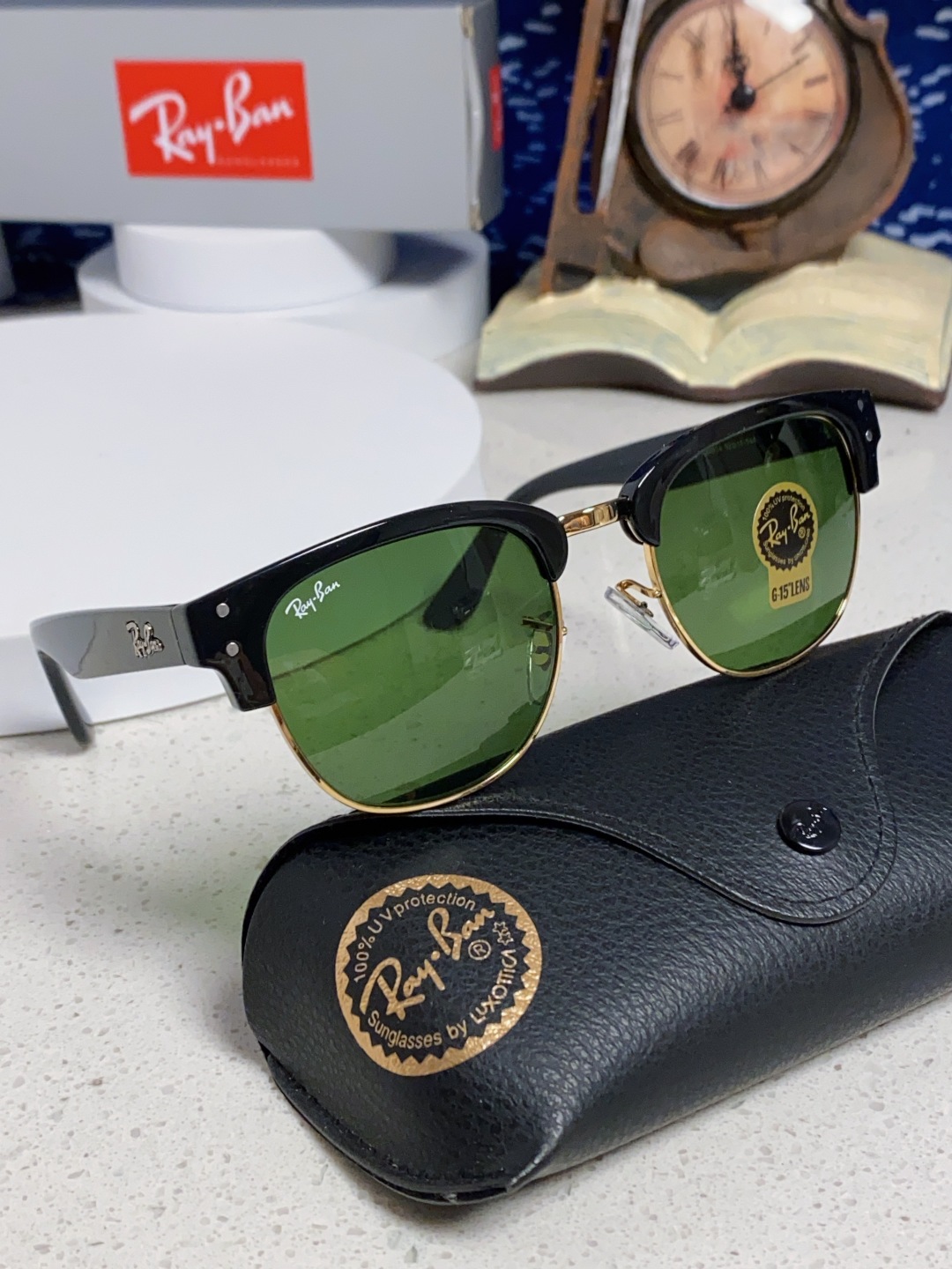  RayBan雷朋 2025新款 玻璃镜片 太阳镜遮阳经典开车墨镜 RB0504