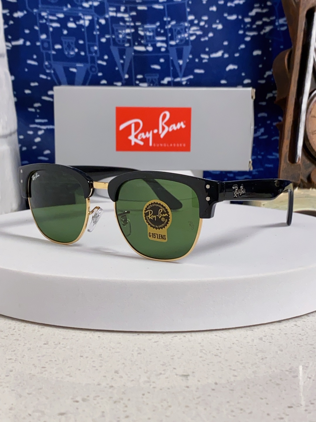  RayBan雷朋 2025新款 玻璃镜片 太阳镜遮阳经典开车墨镜 RB0504