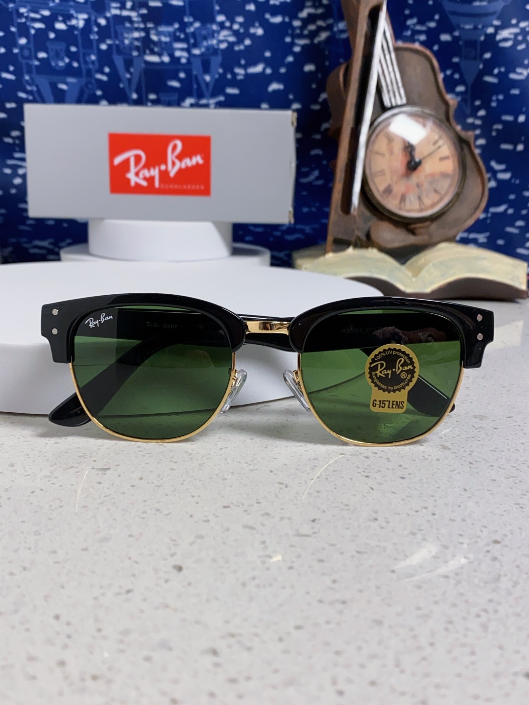  RayBan雷朋 2025新款 玻璃镜片 太阳镜遮阳经典开车墨镜 RB0504