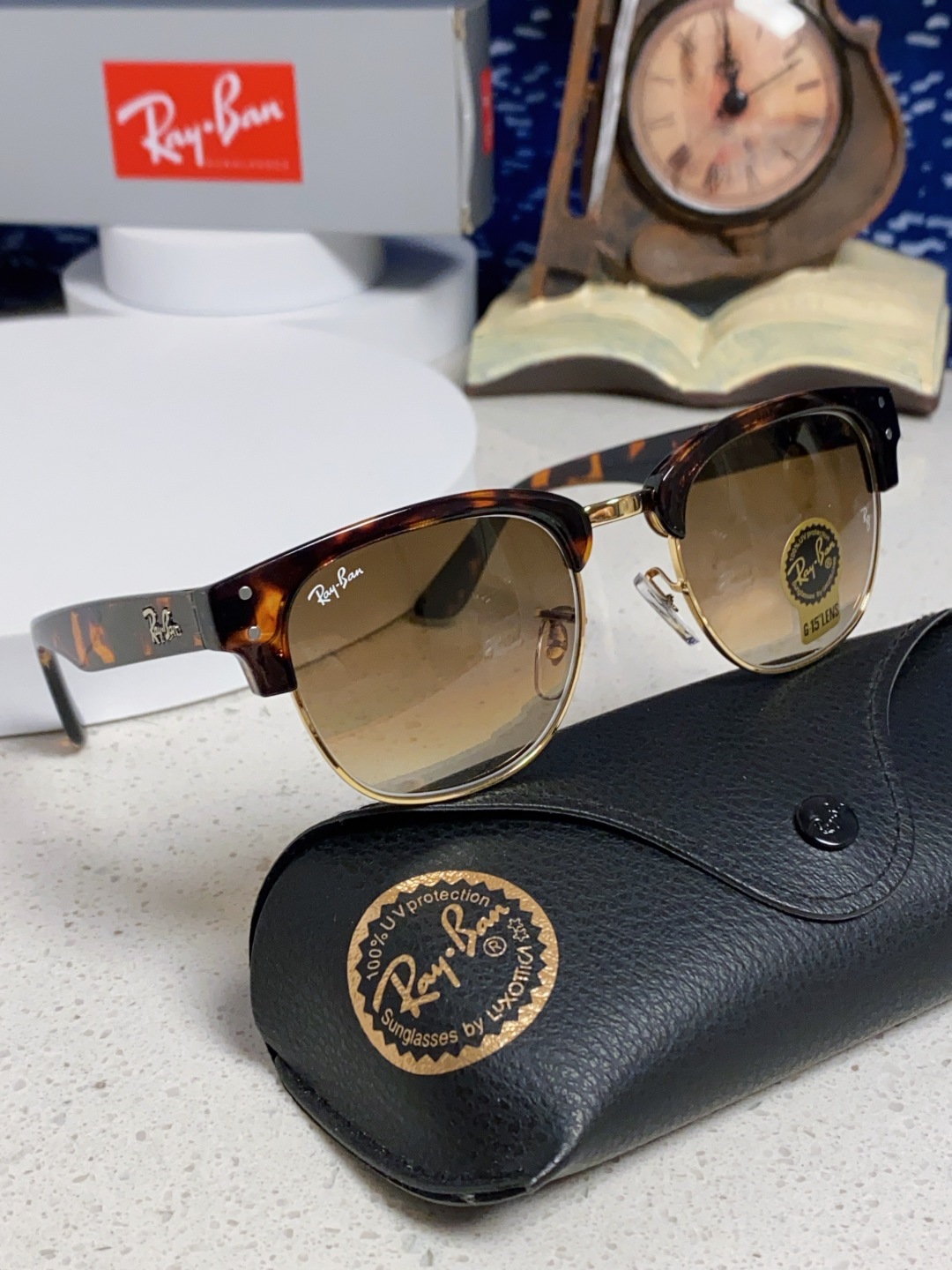  RayBan雷朋 2025新款 玻璃镜片 太阳镜遮阳经典开车墨镜 RB0504