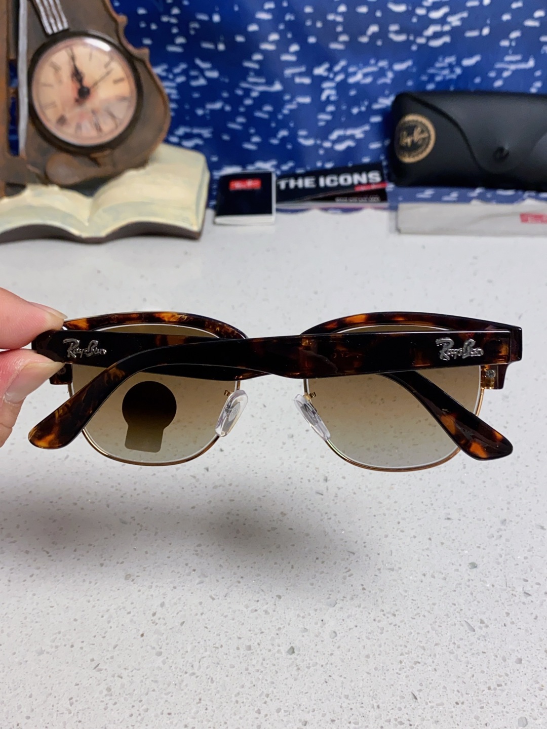  RayBan雷朋 2025新款 玻璃镜片 太阳镜遮阳经典开车墨镜 RB0504