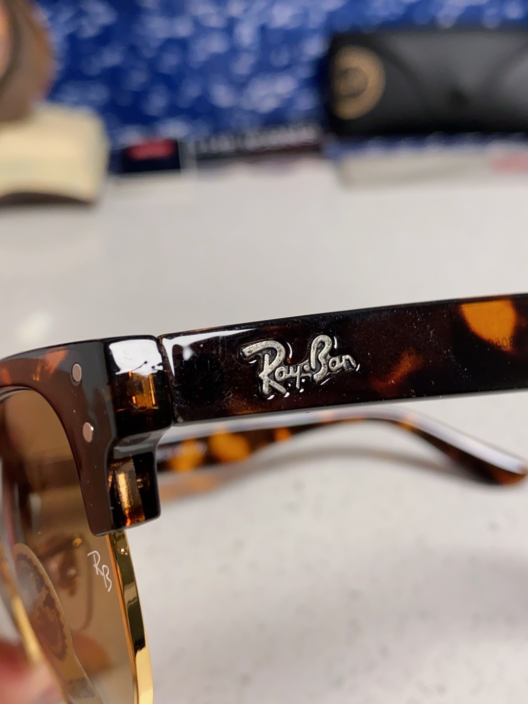  RayBan雷朋 2025新款 玻璃镜片 太阳镜遮阳经典开车墨镜 RB0504
