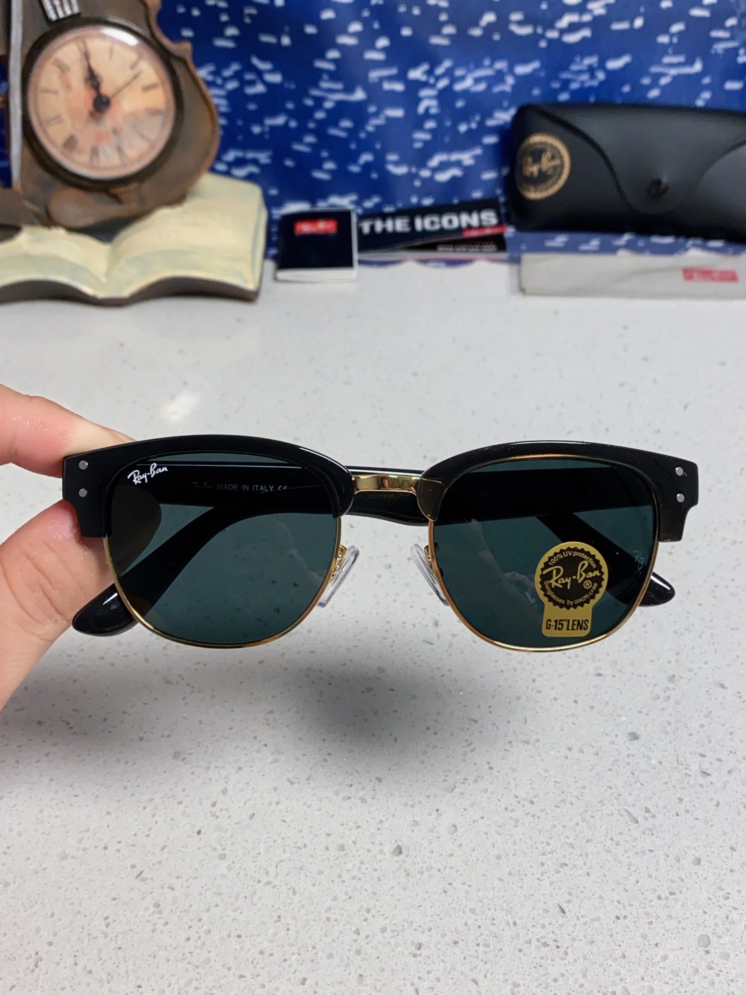 RayBan雷朋 2025新款 玻璃镜片 太阳镜遮阳经典开车墨镜 RB0504