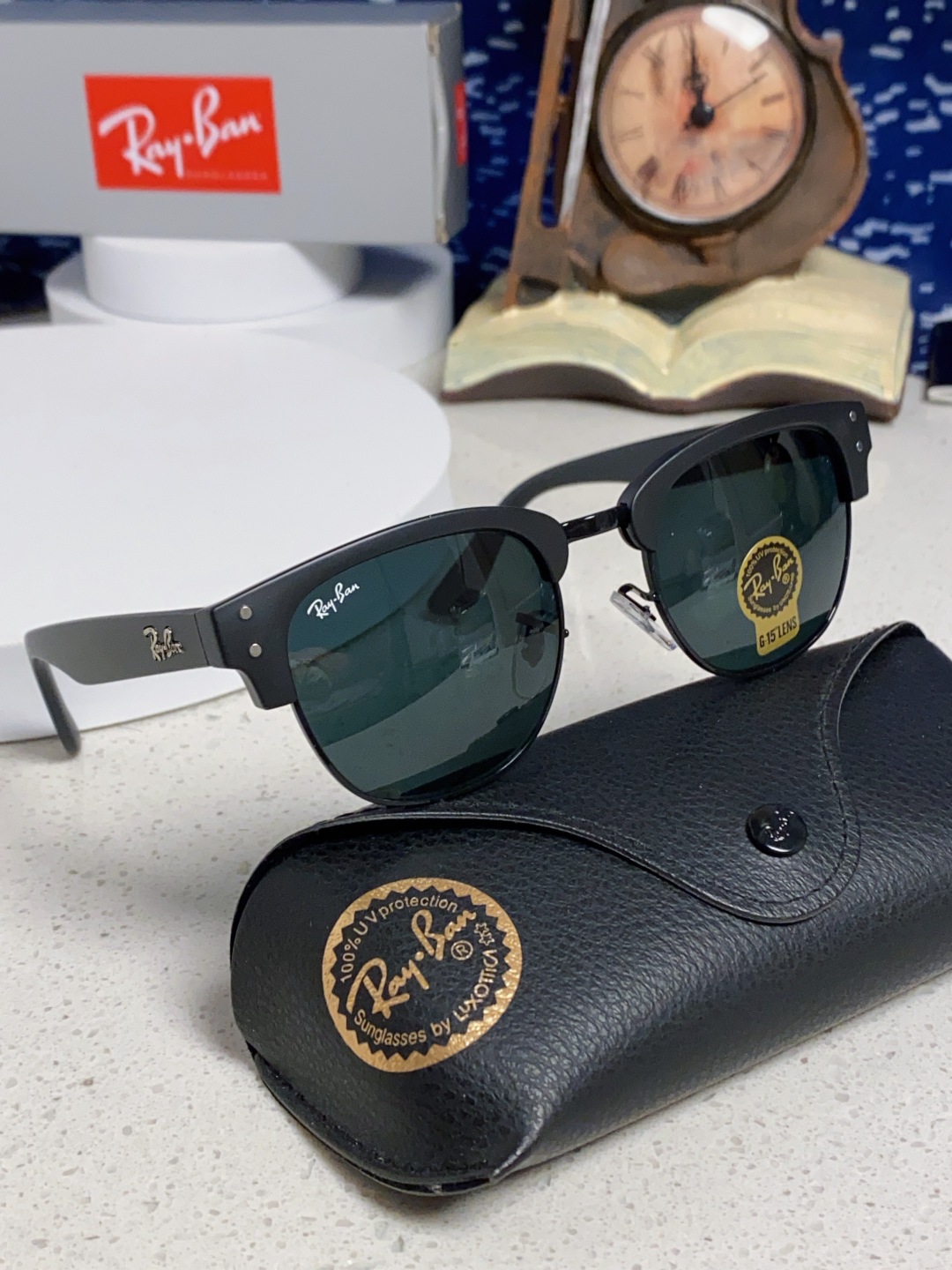  RayBan雷朋 2025新款 玻璃镜片 太阳镜遮阳经典开车墨镜 RB0504