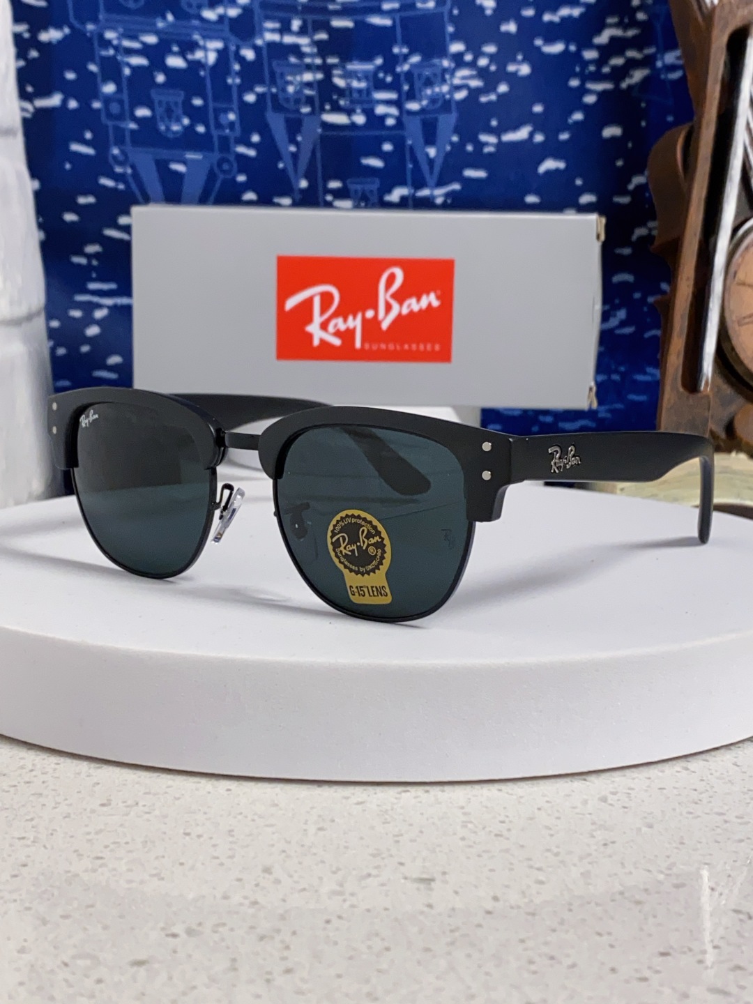  RayBan雷朋 2025新款 玻璃镜片 太阳镜遮阳经典开车墨镜 RB0504