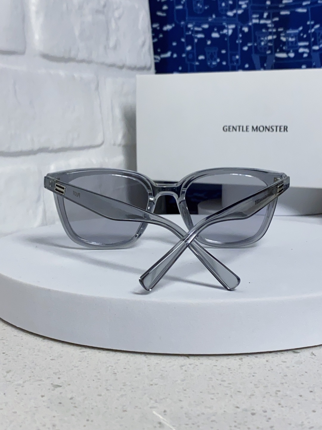  Gentle Moster(GM) 明星同款墨镜男款防紫外线防晒偏光太阳镜女高级感显瘦眼镜   型号：