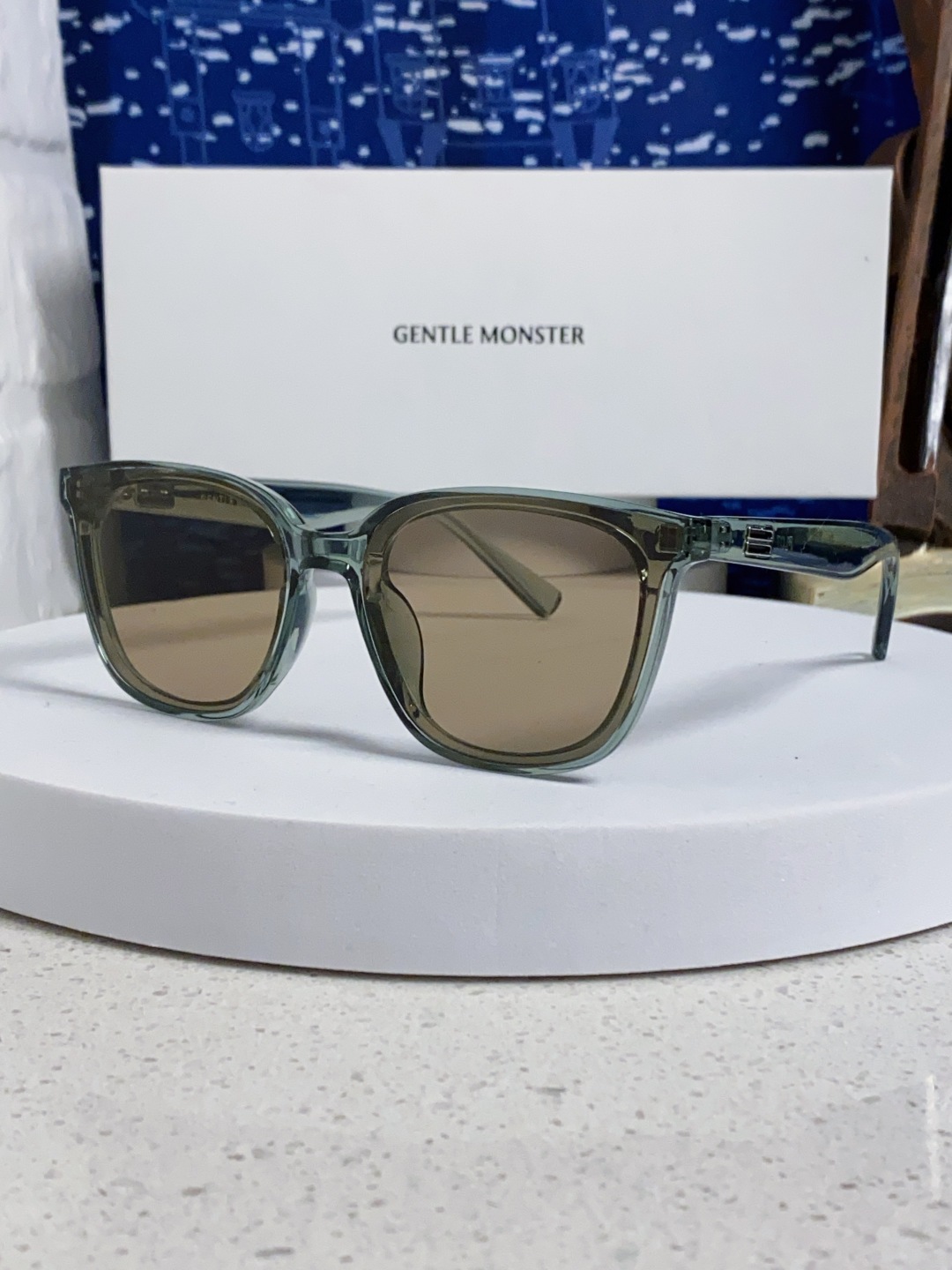  Gentle Moster(GM) 明星同款墨镜男款防紫外线防晒偏光太阳镜女高级感显瘦眼镜   型号：