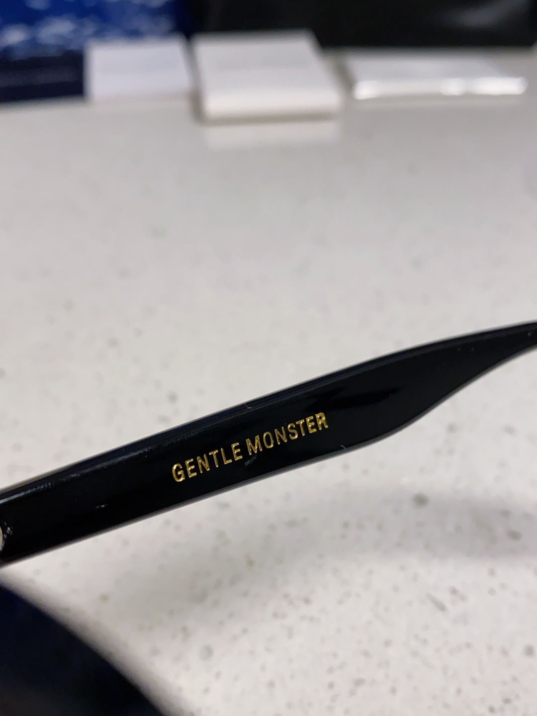 Gentle Moster(GM) 明星同款墨镜男款防紫外线防晒偏光太阳镜女高级感显瘦眼镜   型号：