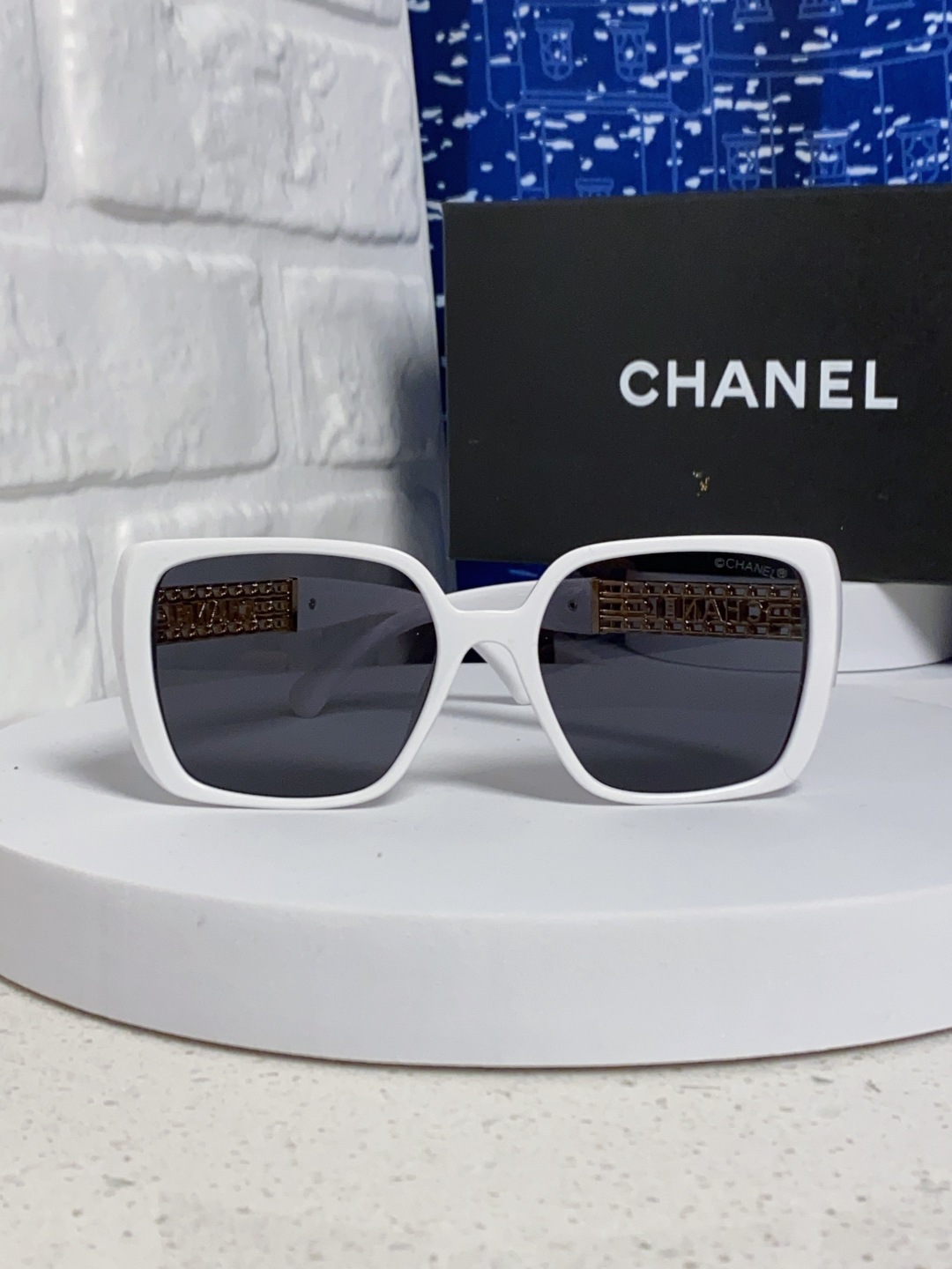  Chanel香奈儿 2025新款时尚太阳眼镜高品质高质感百搭潮遮阳大框防紫外线方框 25最新链条⛓