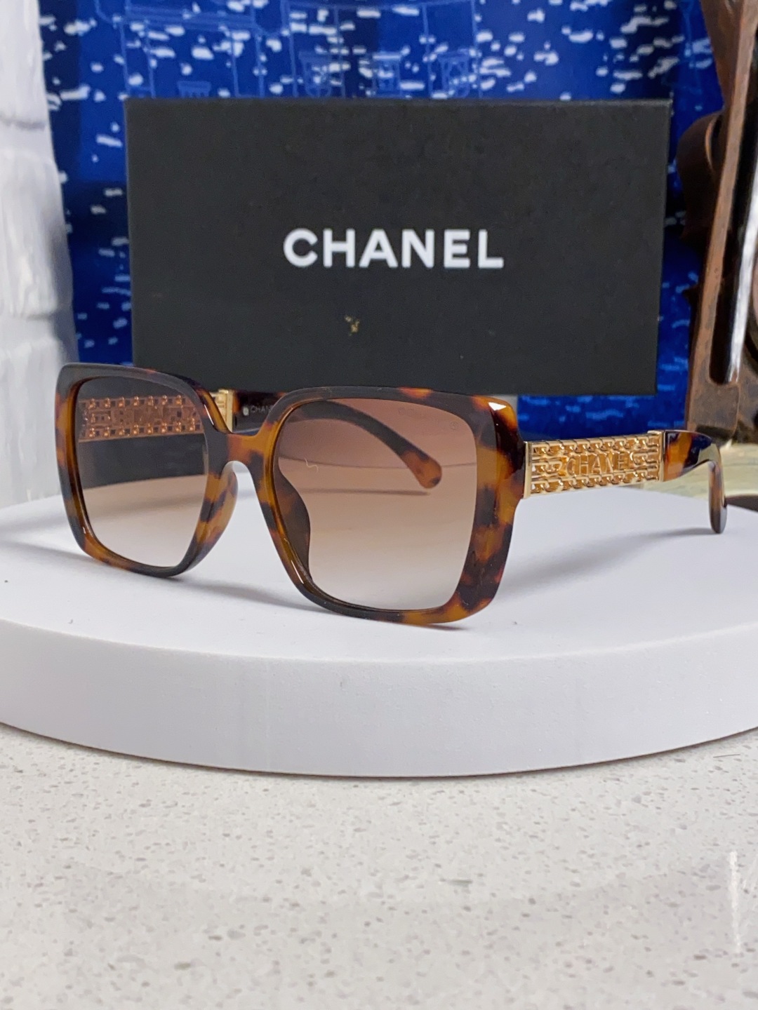  Chanel香奈儿 2025新款时尚太阳眼镜高品质高质感百搭潮遮阳大框防紫外线方框 25最新链条⛓