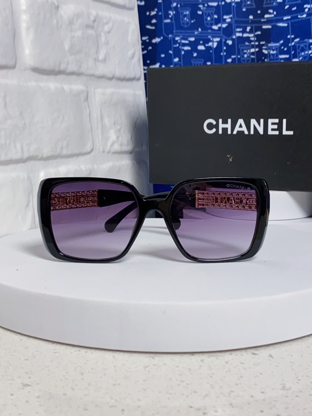  Chanel香奈儿 2025新款时尚太阳眼镜高品质高质感百搭潮遮阳大框防紫外线方框 25最新链条⛓