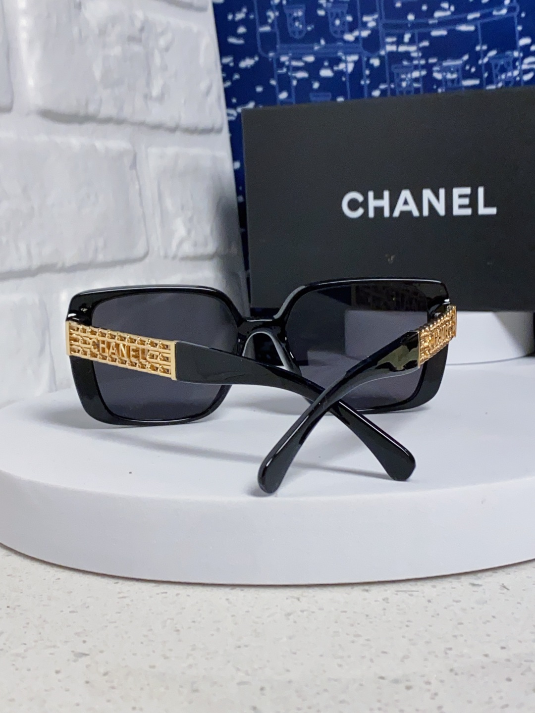  Chanel香奈儿 2025新款时尚太阳眼镜高品质高质感百搭潮遮阳大框防紫外线方框 25最新链条⛓