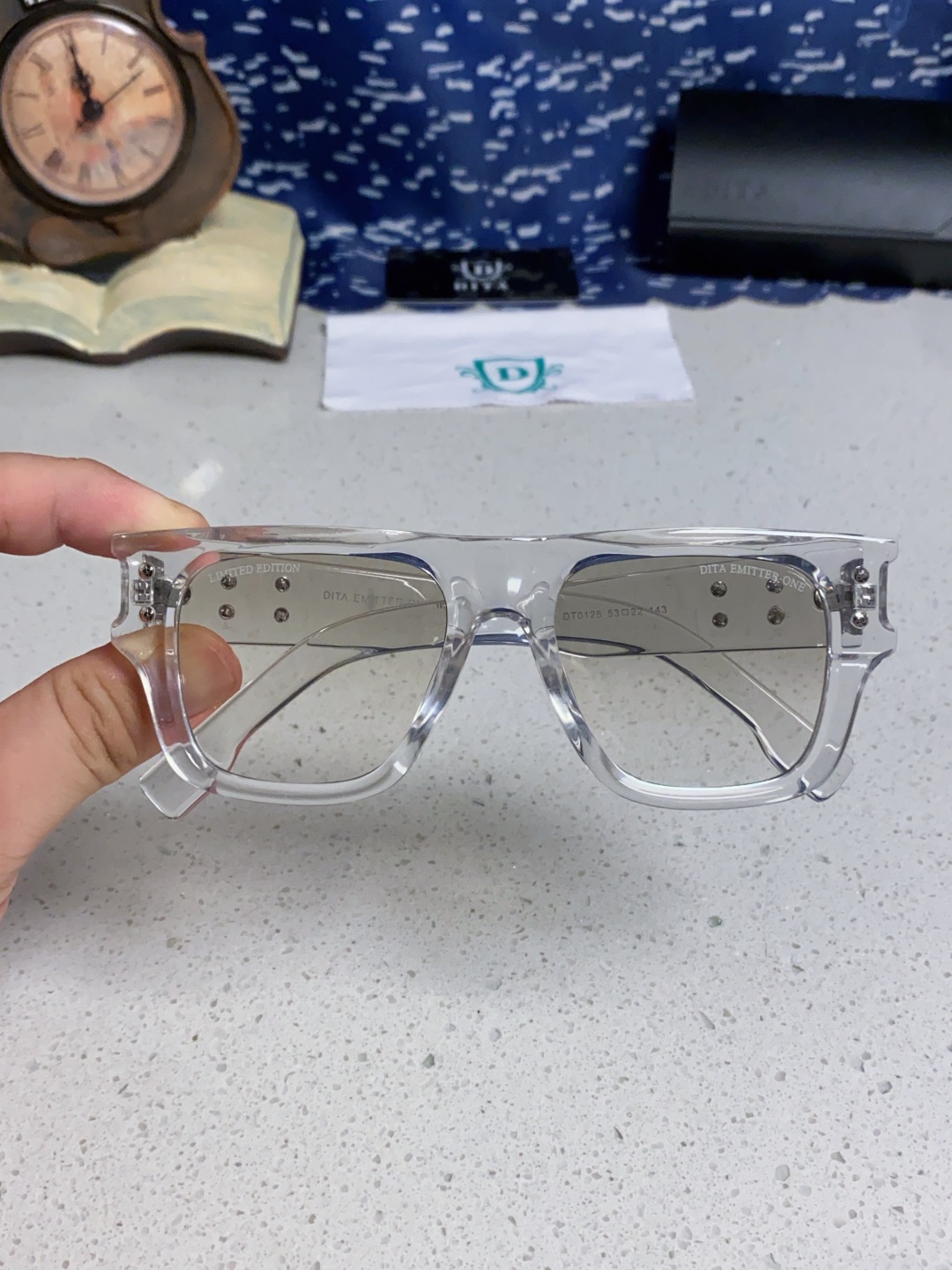  DITA 蒂塔 新款高定款 欧美高端男女方框显瘦简约太阳眼欧洲站明星开车墨镜 男女通用 