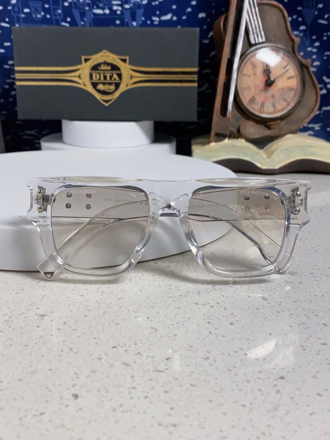  DITA 蒂塔 新款高定款 欧美高端男女方框显瘦简约太阳眼欧洲站明星开车墨镜 男女通用 