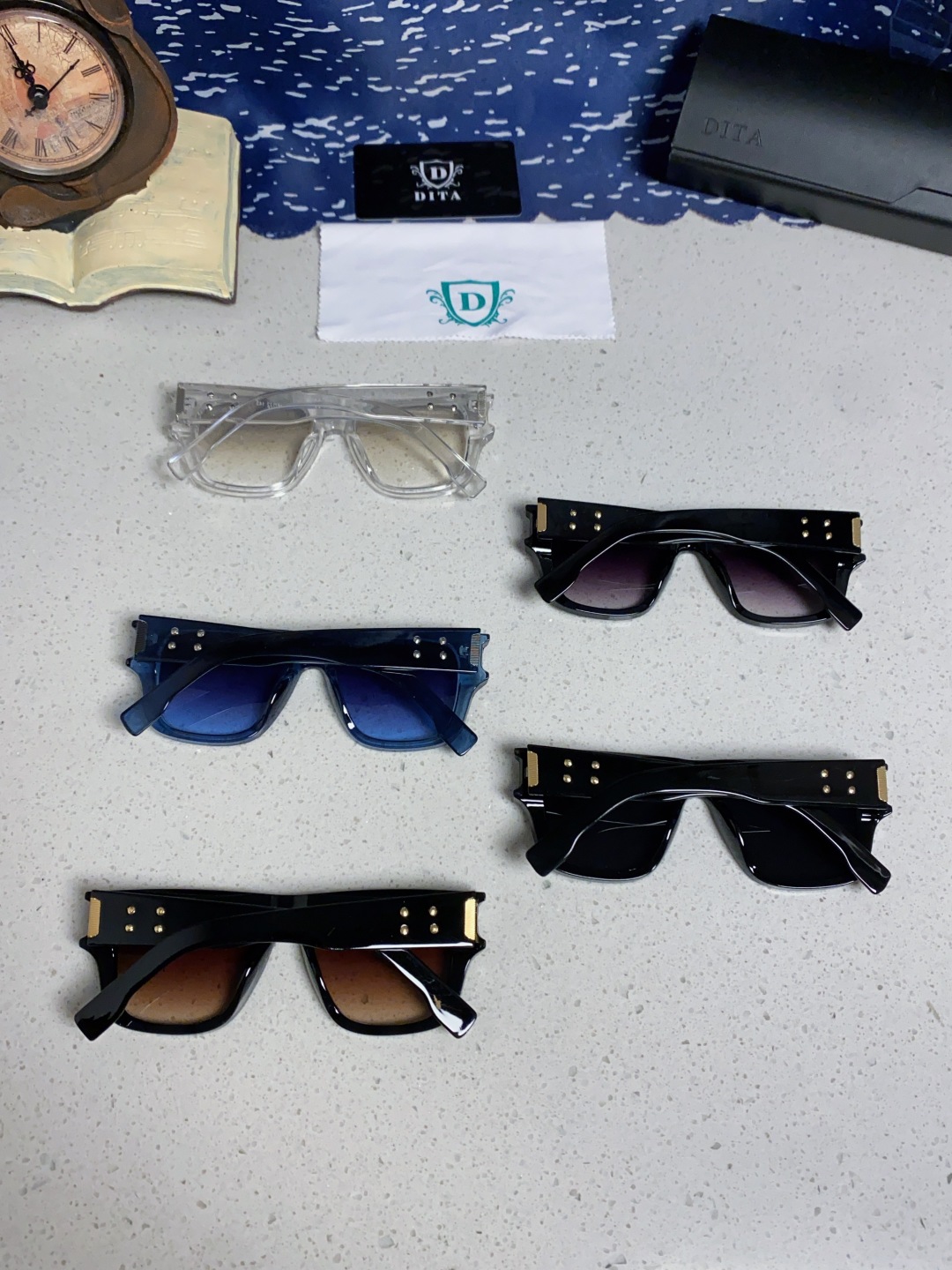  DITA 蒂塔 新款高定款 欧美高端男女方框显瘦简约太阳眼欧洲站明星开车墨镜 男女通用 