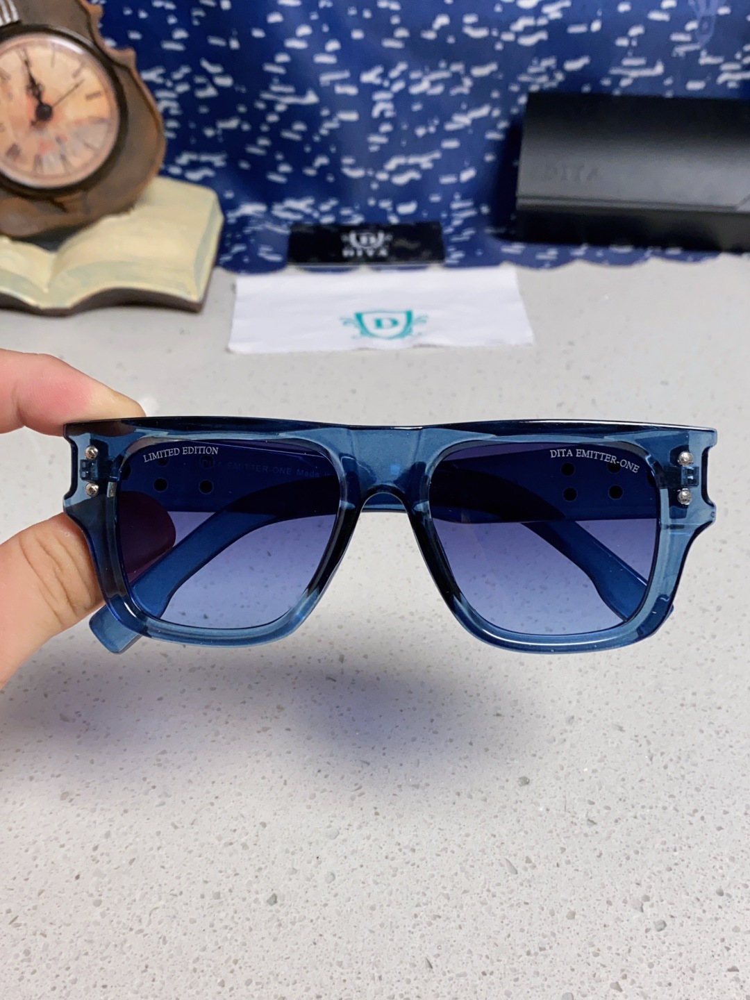  DITA 蒂塔 新款高定款 欧美高端男女方框显瘦简约太阳眼欧洲站明星开车墨镜 男女通用 