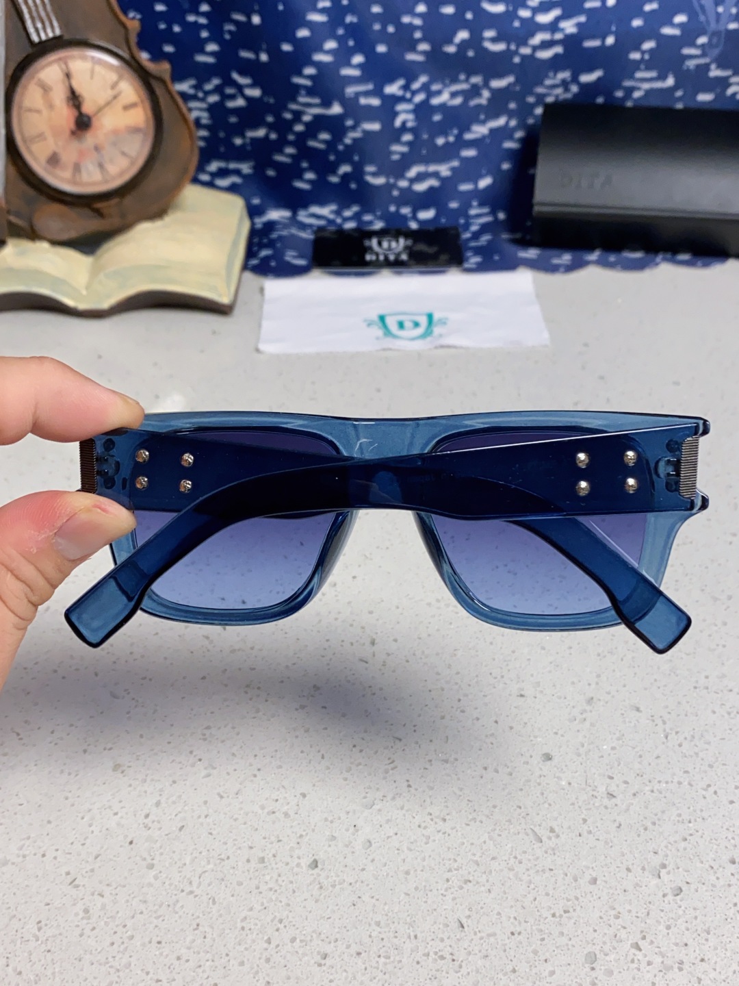  DITA 蒂塔 新款高定款 欧美高端男女方框显瘦简约太阳眼欧洲站明星开车墨镜 男女通用 