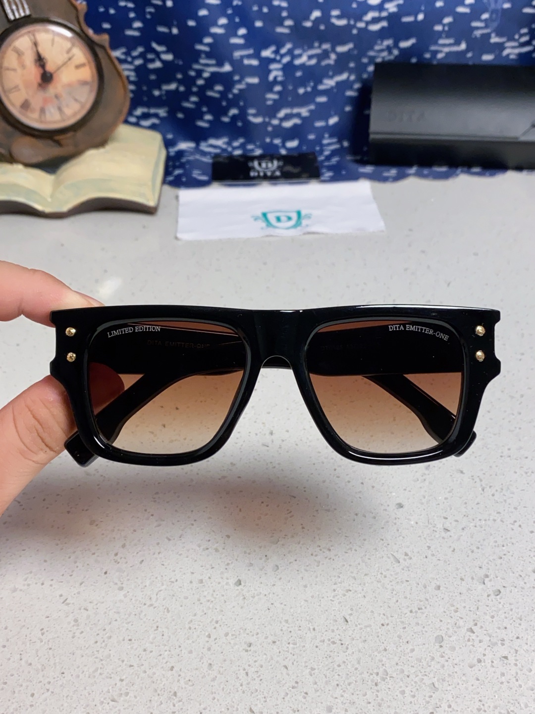  DITA 蒂塔 新款高定款 欧美高端男女方框显瘦简约太阳眼欧洲站明星开车墨镜 男女通用 