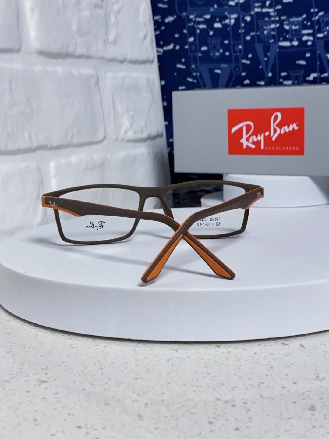  RAYBAN雷朋 博士眼镜老花眼镜男全框高清防蓝光定制中老年人眼镜可配镜用 款号：RB2342