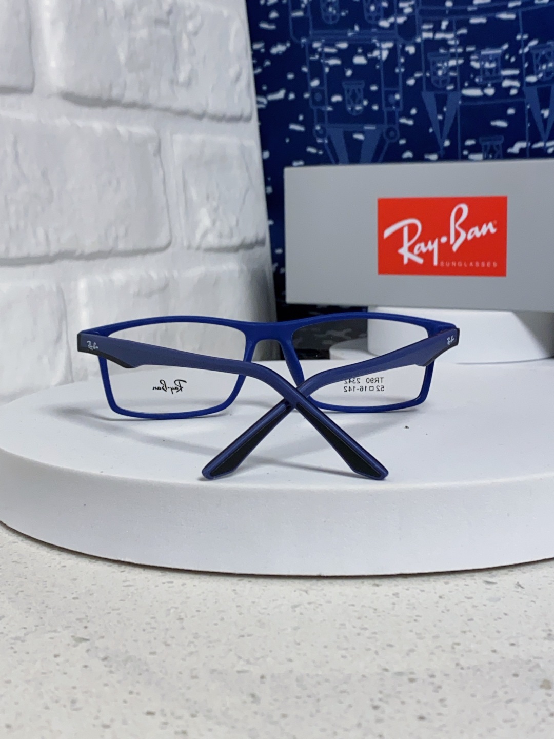  RAYBAN雷朋 博士眼镜老花眼镜男全框高清防蓝光定制中老年人眼镜可配镜用 款号：RB2342