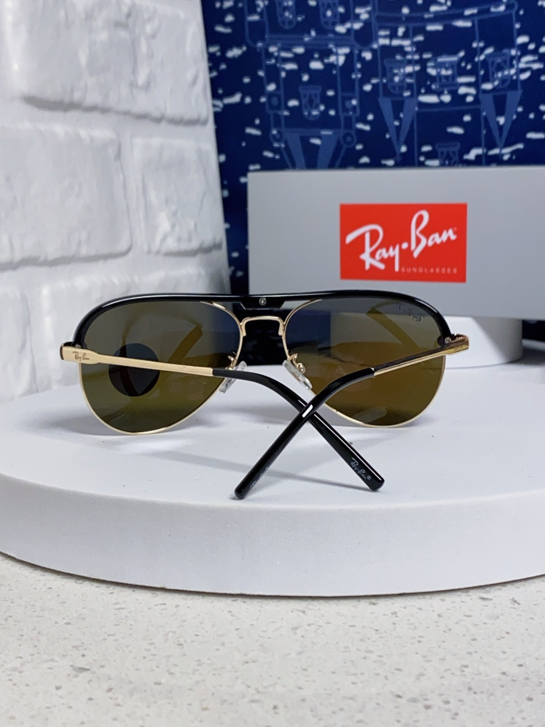 RayBan雷朋 2025新款偏光大框飞行员蛤蟆镜男士太阳镜开车大脸墨镜男高级感痞帅钓鱼 RB3409