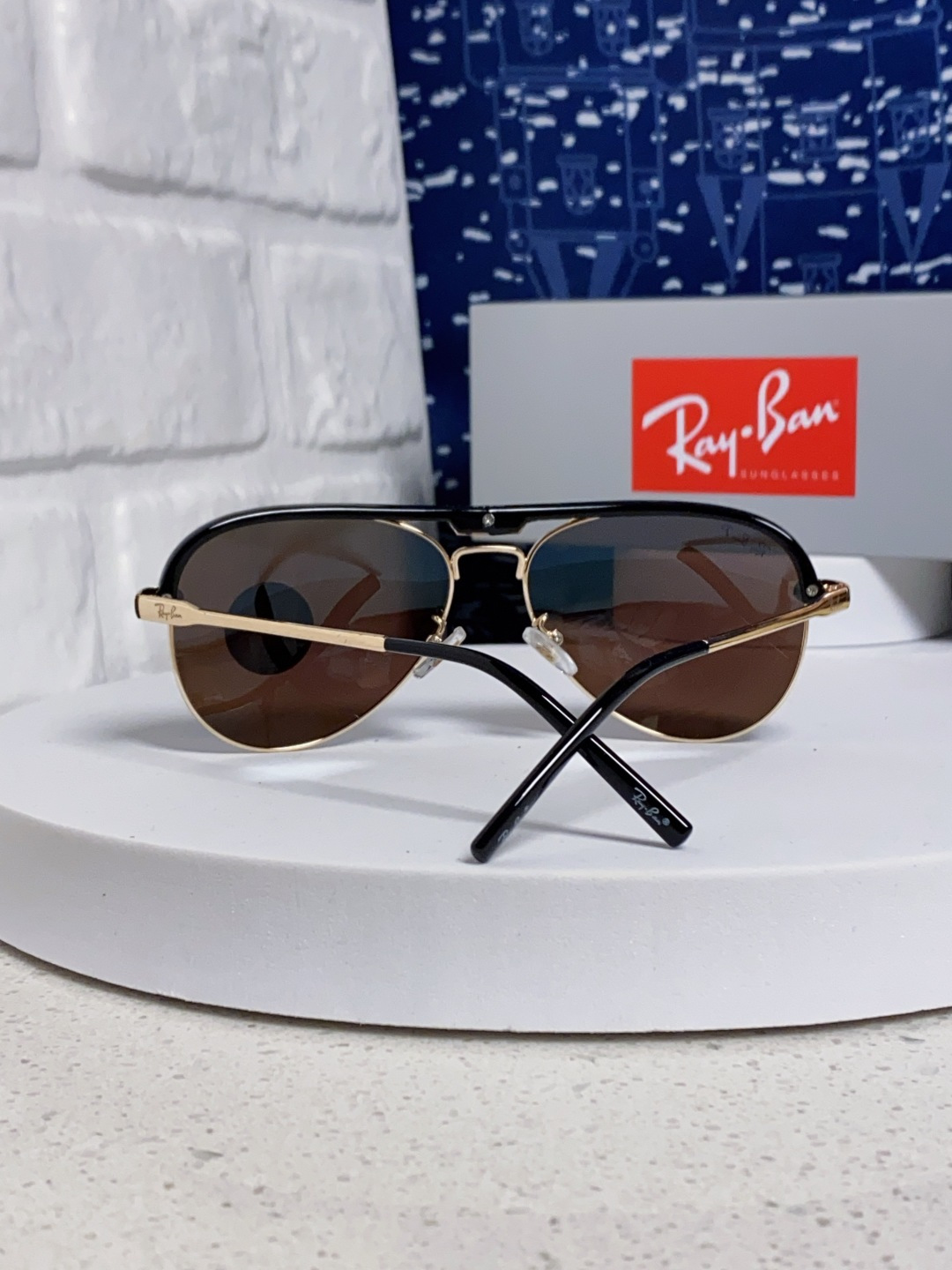 RayBan雷朋 2025新款偏光大框飞行员蛤蟆镜男士太阳镜开车大脸墨镜男高级感痞帅钓鱼 RB3409