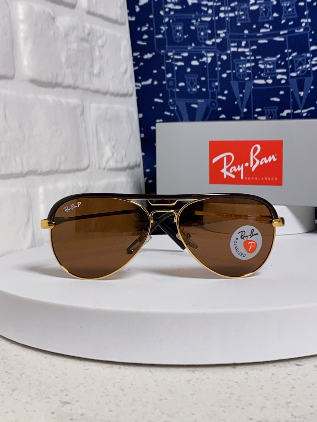 RayBan雷朋 2025新款偏光大框飞行员蛤蟆镜男士太阳镜开车大脸墨镜男高级感痞帅钓鱼 RB3409