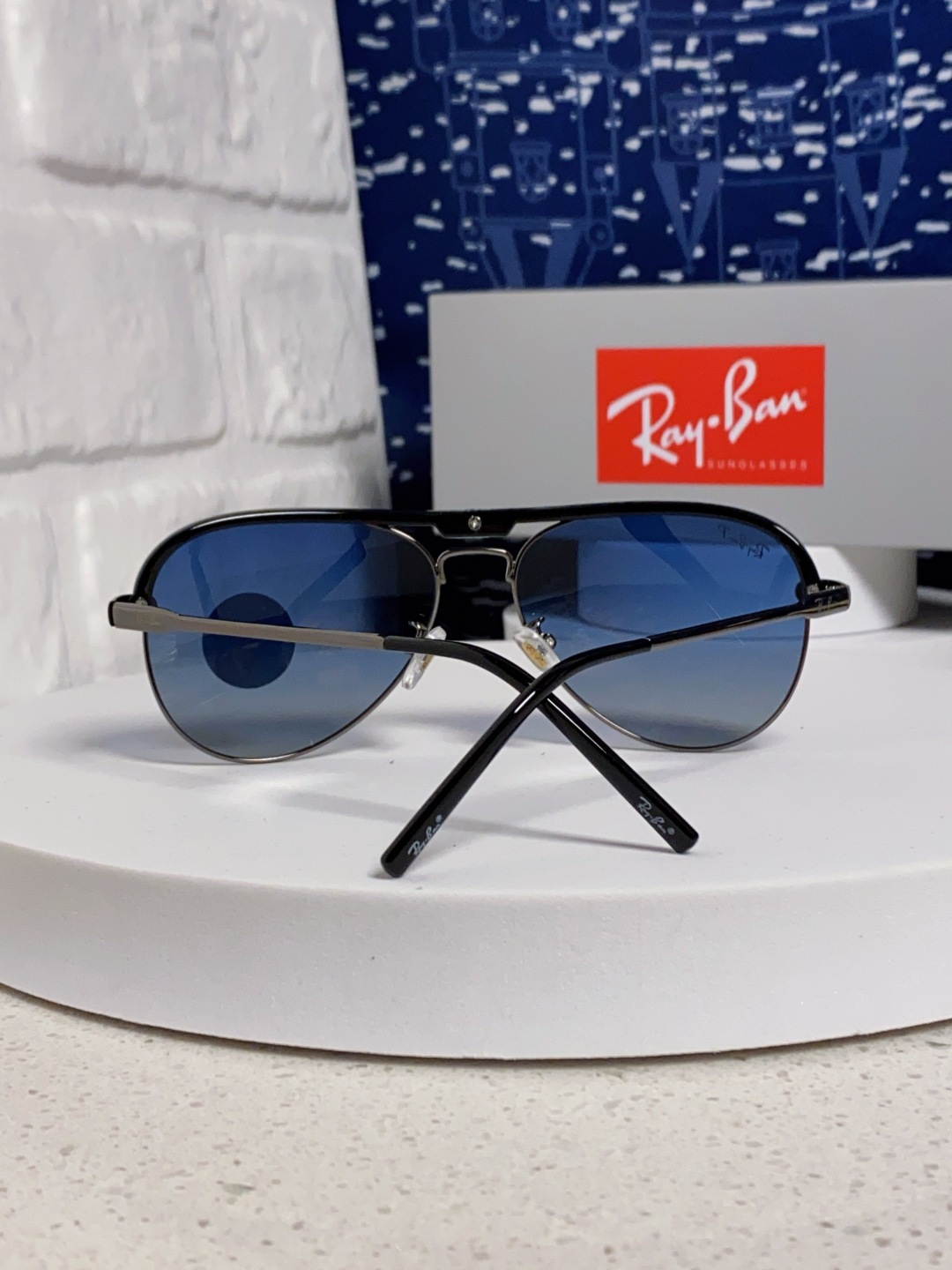 RayBan雷朋 2025新款偏光大框飞行员蛤蟆镜男士太阳镜开车大脸墨镜男高级感痞帅钓鱼 RB3409