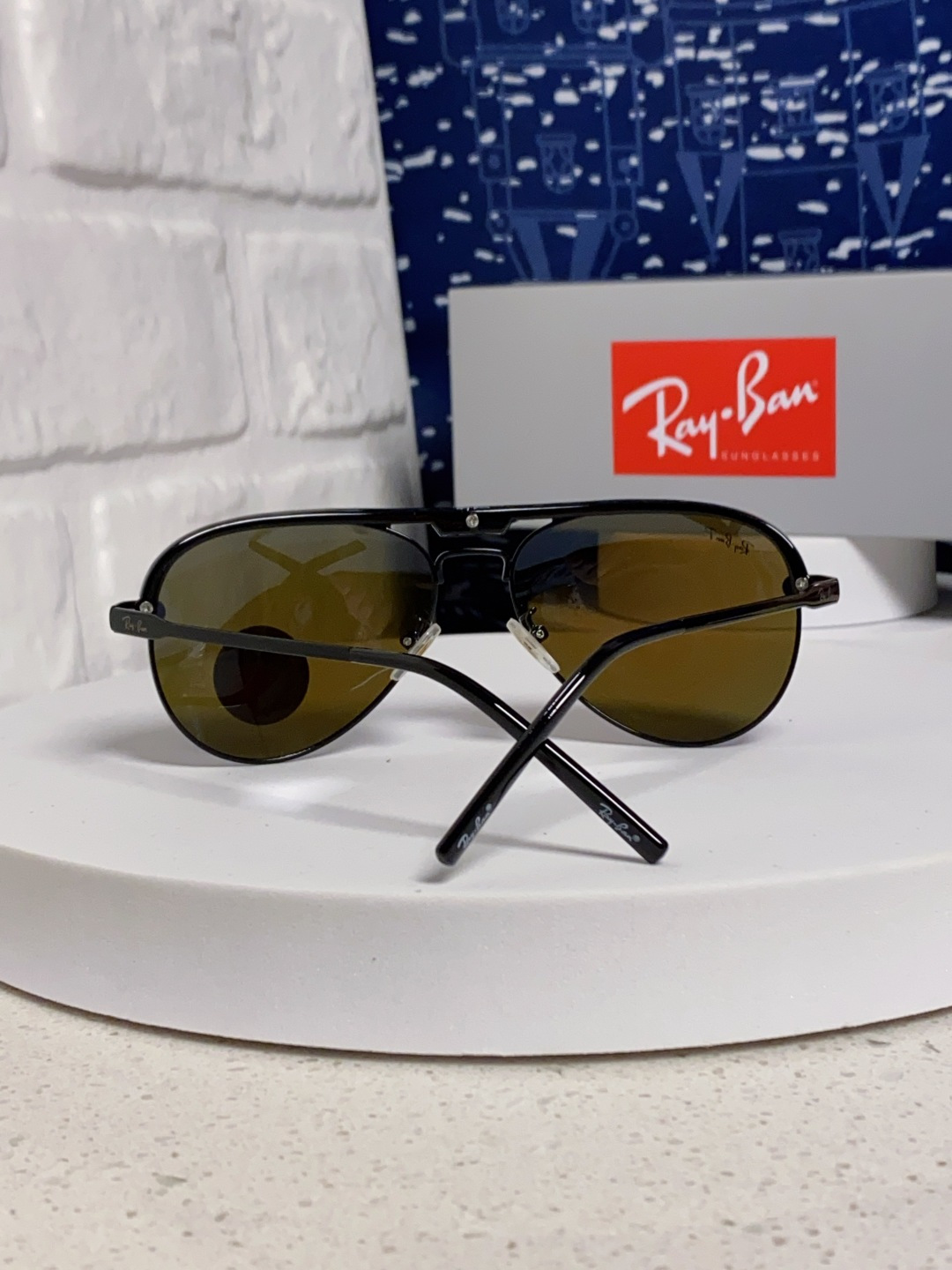 RayBan雷朋 2025新款偏光大框飞行员蛤蟆镜男士太阳镜开车大脸墨镜男高级感痞帅钓鱼 RB3409