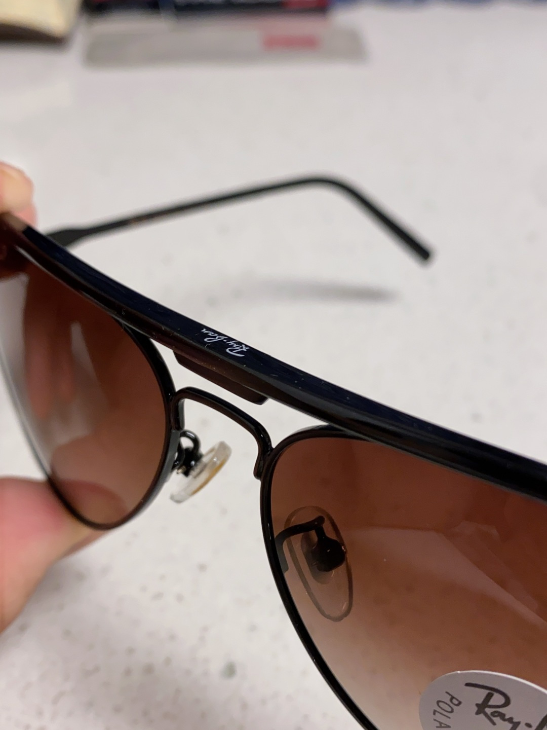 RayBan雷朋 2025新款偏光大框飞行员蛤蟆镜男士太阳镜开车大脸墨镜男高级感痞帅钓鱼 RB3409