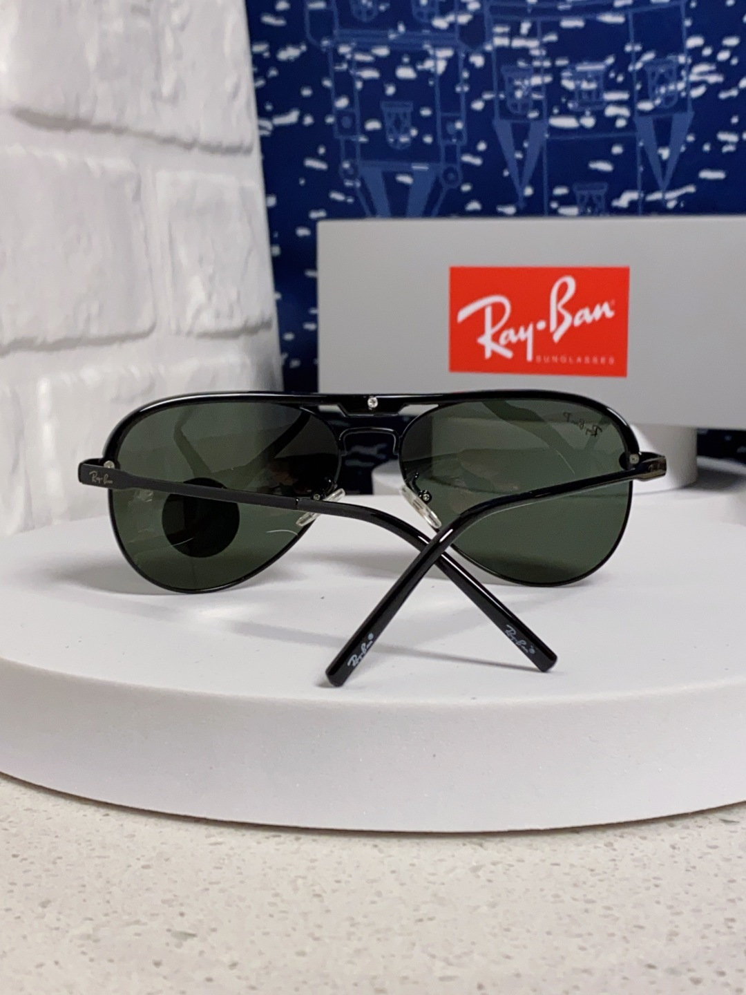 RayBan雷朋 2025新款偏光大框飞行员蛤蟆镜男士太阳镜开车大脸墨镜男高级感痞帅钓鱼 RB3409