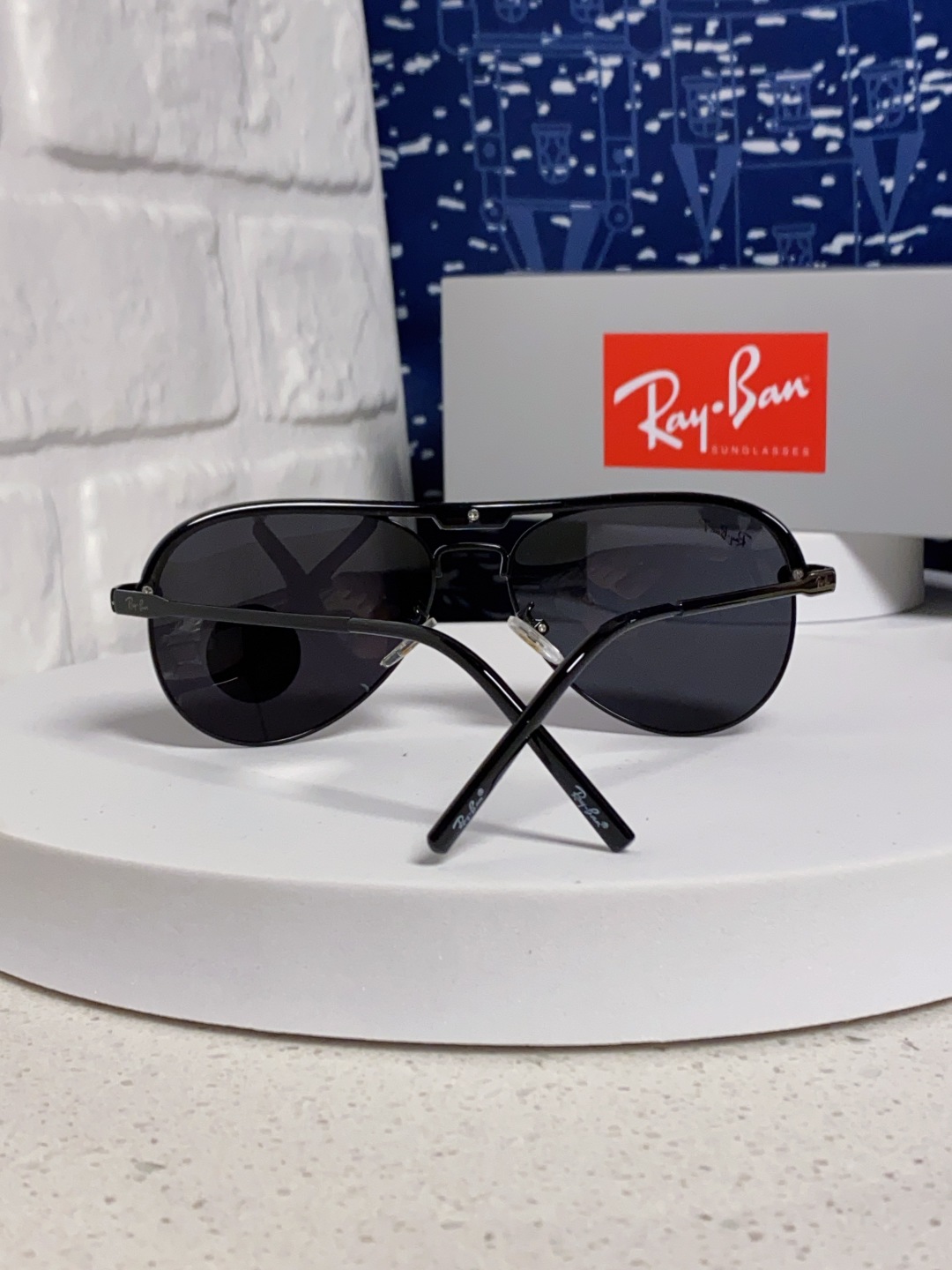 RayBan雷朋 2025新款偏光大框飞行员蛤蟆镜男士太阳镜开车大脸墨镜男高级感痞帅钓鱼 RB3409