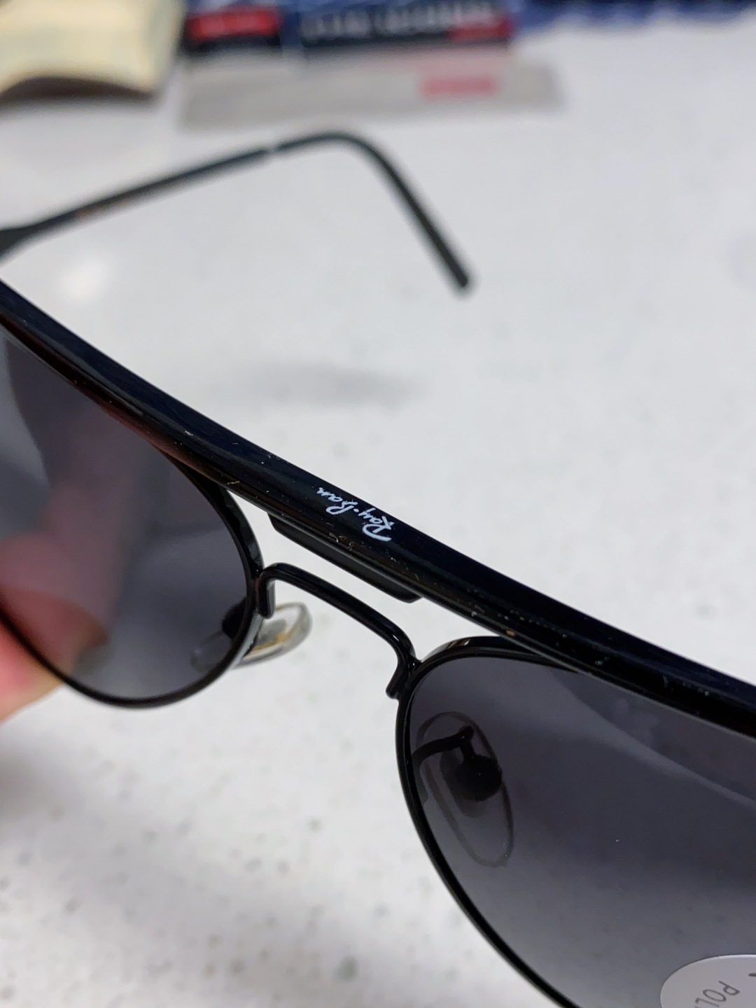 RayBan雷朋 2025新款偏光大框飞行员蛤蟆镜男士太阳镜开车大脸墨镜男高级感痞帅钓鱼 RB3409