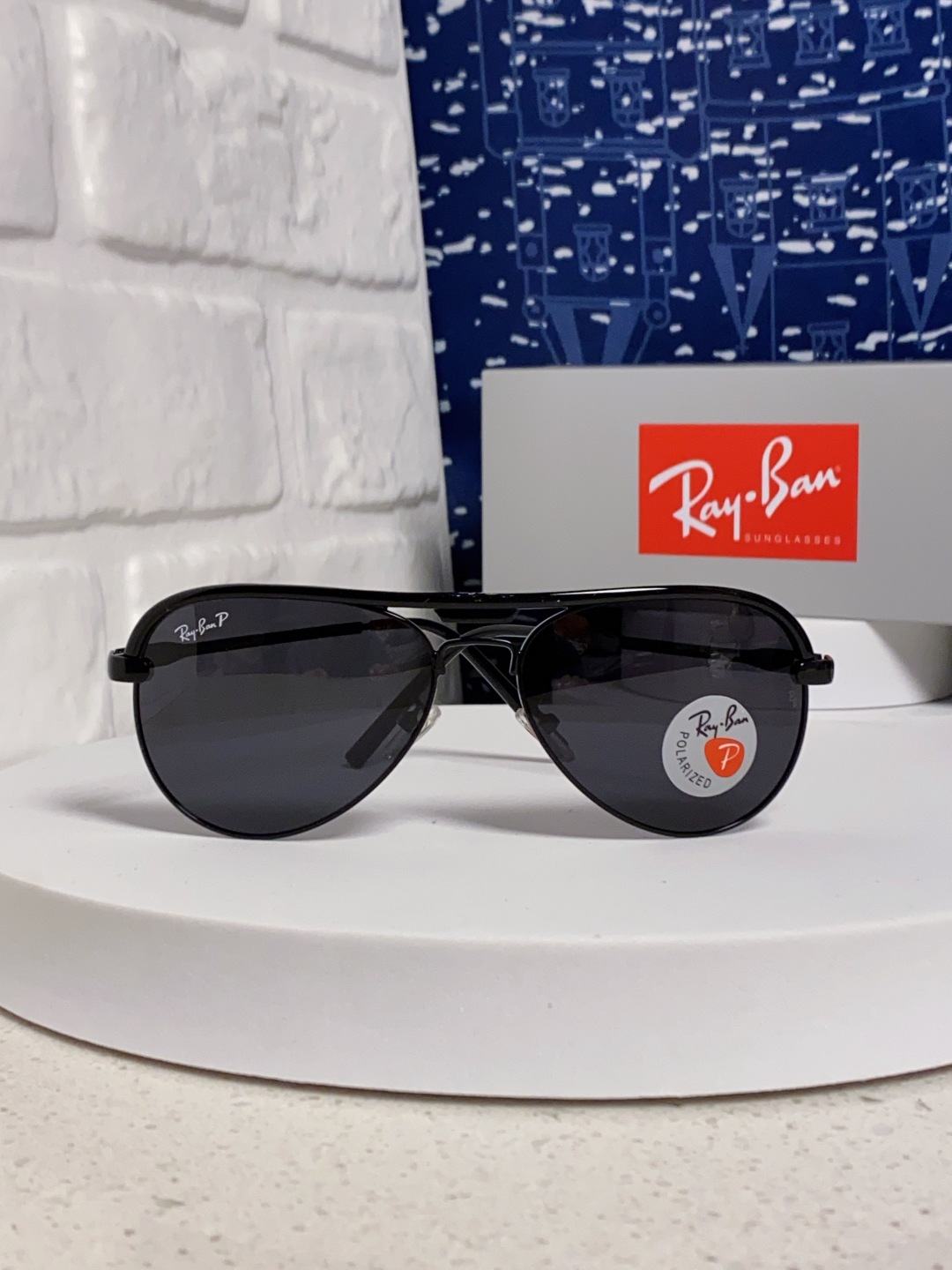 RayBan雷朋 2025新款偏光大框飞行员蛤蟆镜男士太阳镜开车大脸墨镜男高级感痞帅钓鱼 RB3409