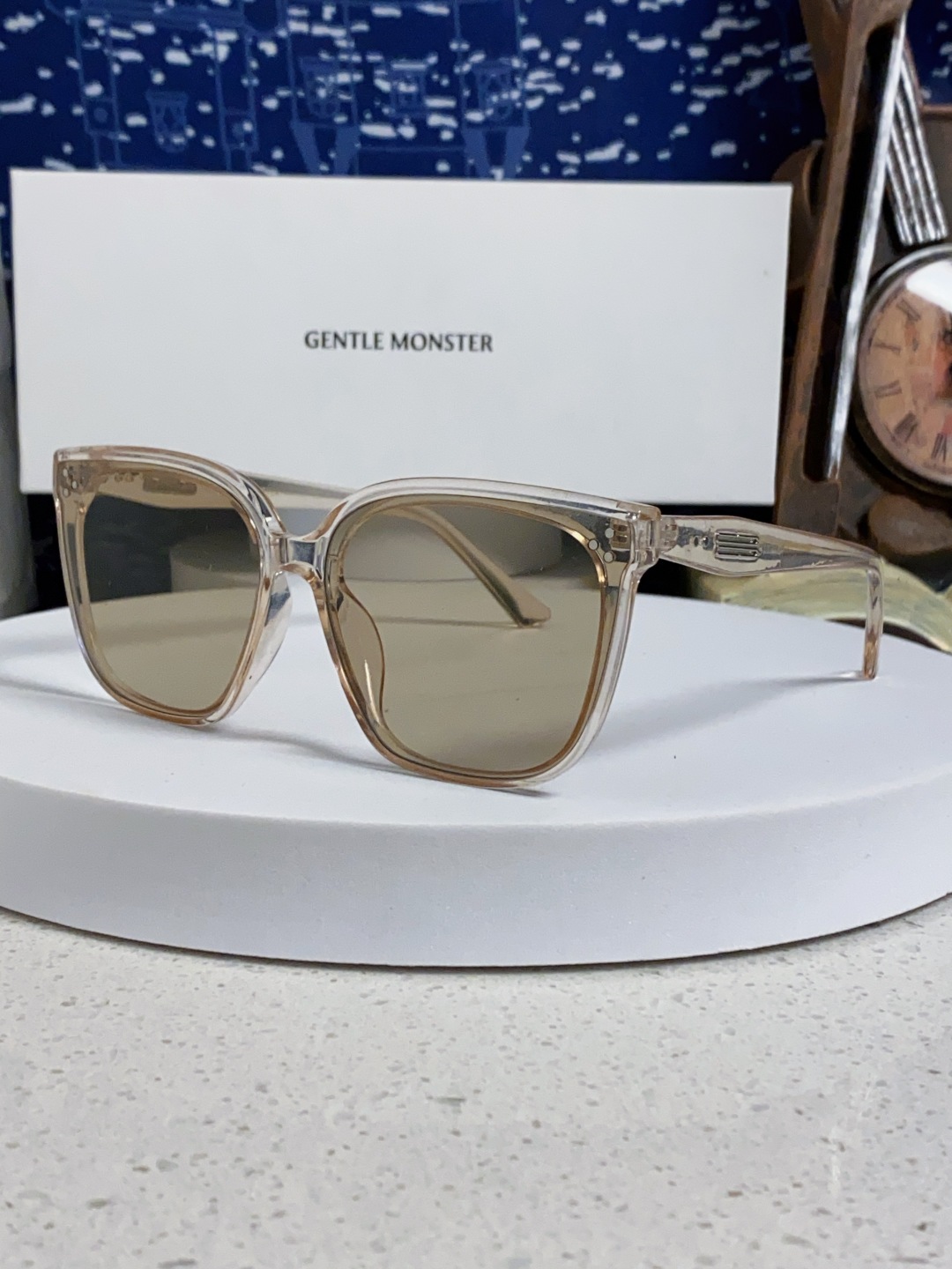  Gentle Moster(GM)   张若昀同款GM墨镜男2025新款太阳镜女防紫外线开车防晒 型号