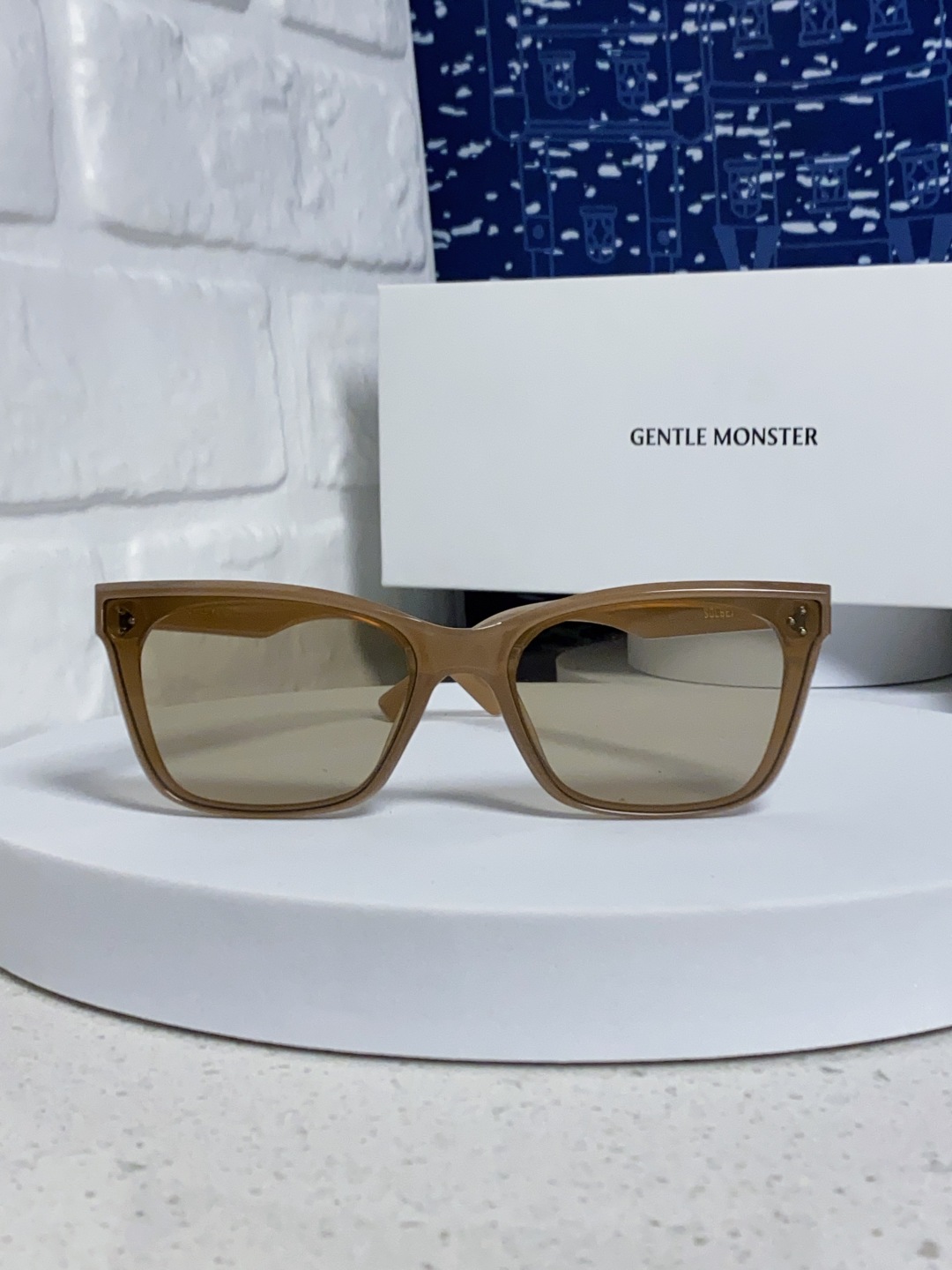  Gentle Moster(GM)   2025新款GM墨镜 可配近视墨镜潮酷金属高质感小 防紫外线女