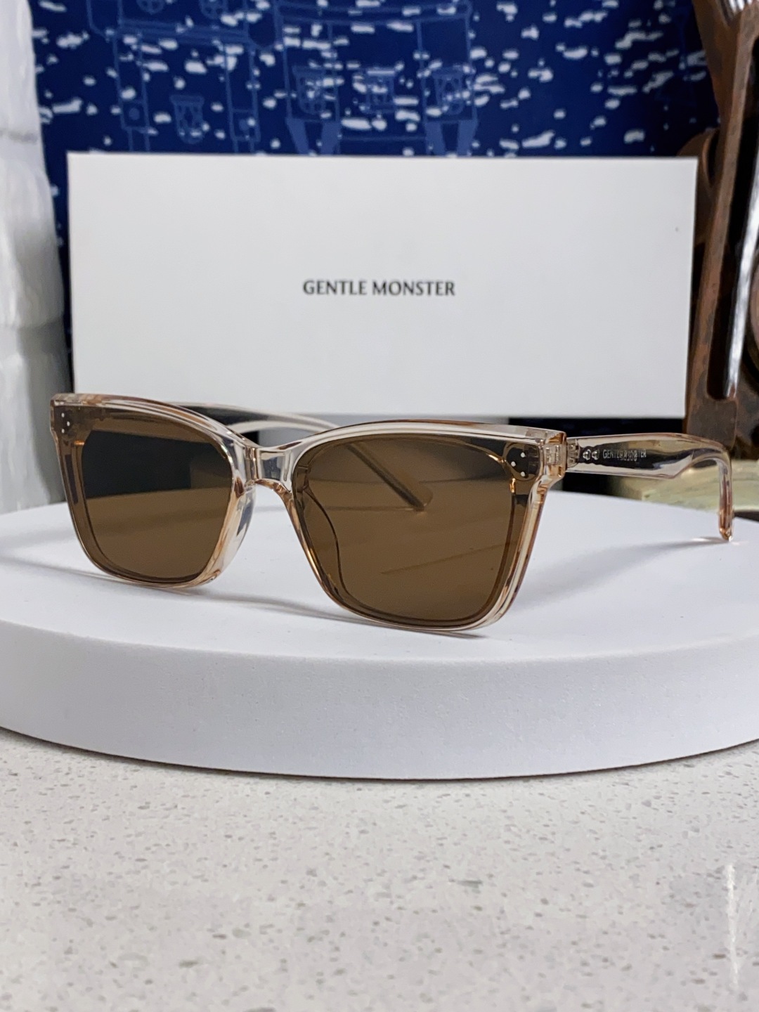  Gentle Moster(GM)   2025新款GM墨镜 可配近视墨镜潮酷金属高质感小 防紫外线女
