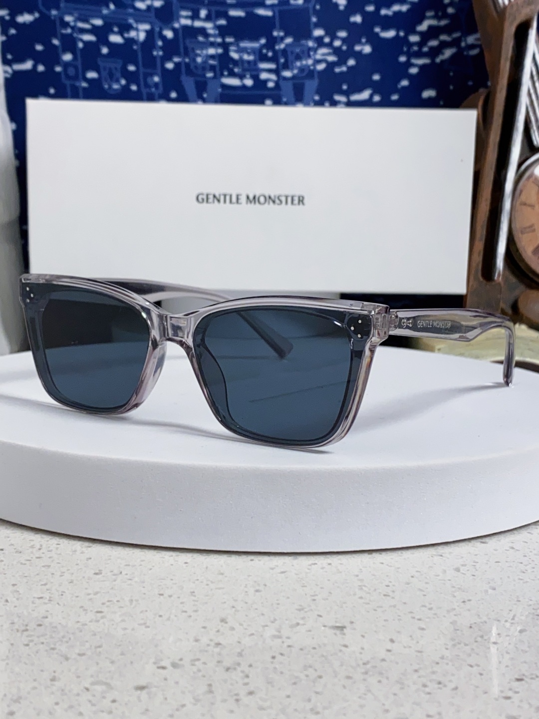  Gentle Moster(GM)   2025新款GM墨镜 可配近视墨镜潮酷金属高质感小 防紫外线女