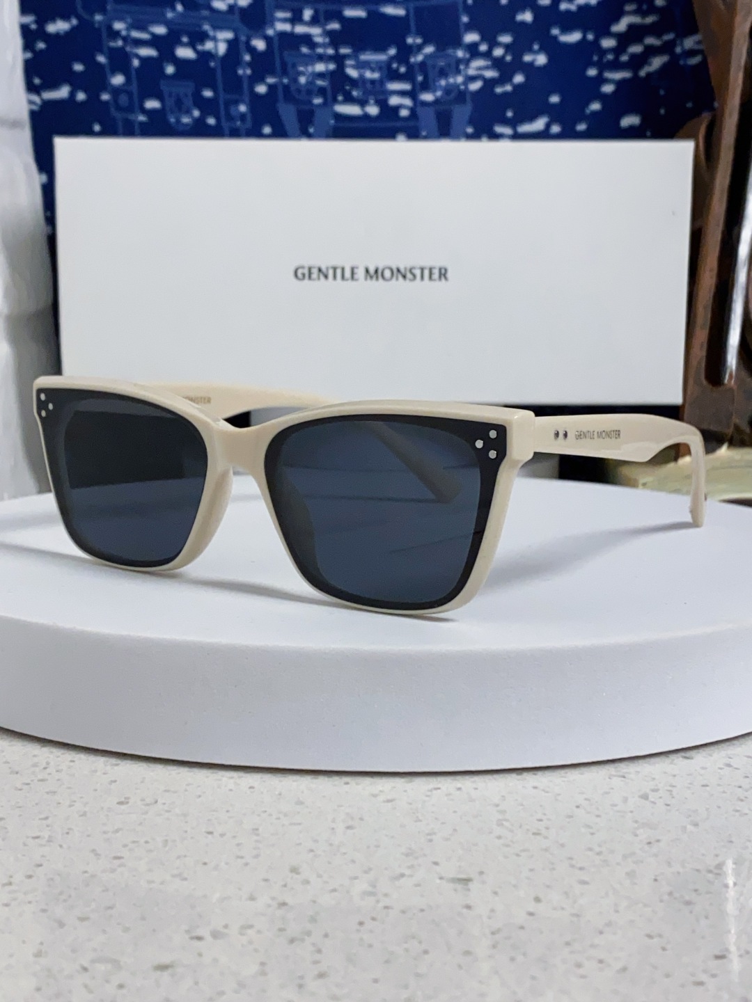  Gentle Moster(GM)   2025新款GM墨镜 可配近视墨镜潮酷金属高质感小 防紫外线女